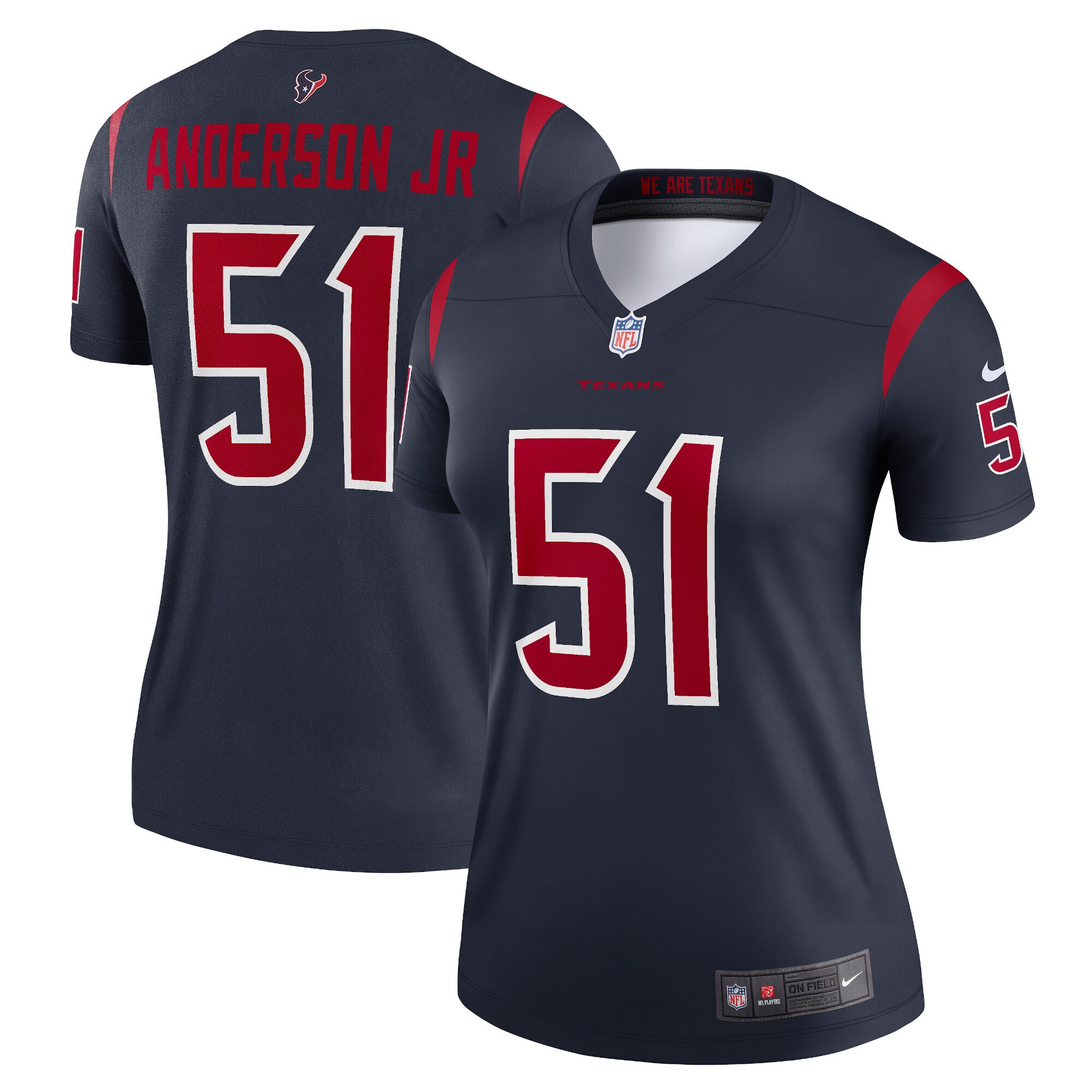 Will Anderson Jr. Houston Texans Women's Legend Jersey - Navy cheap jerseys for sale - CheapJerseys.Shop