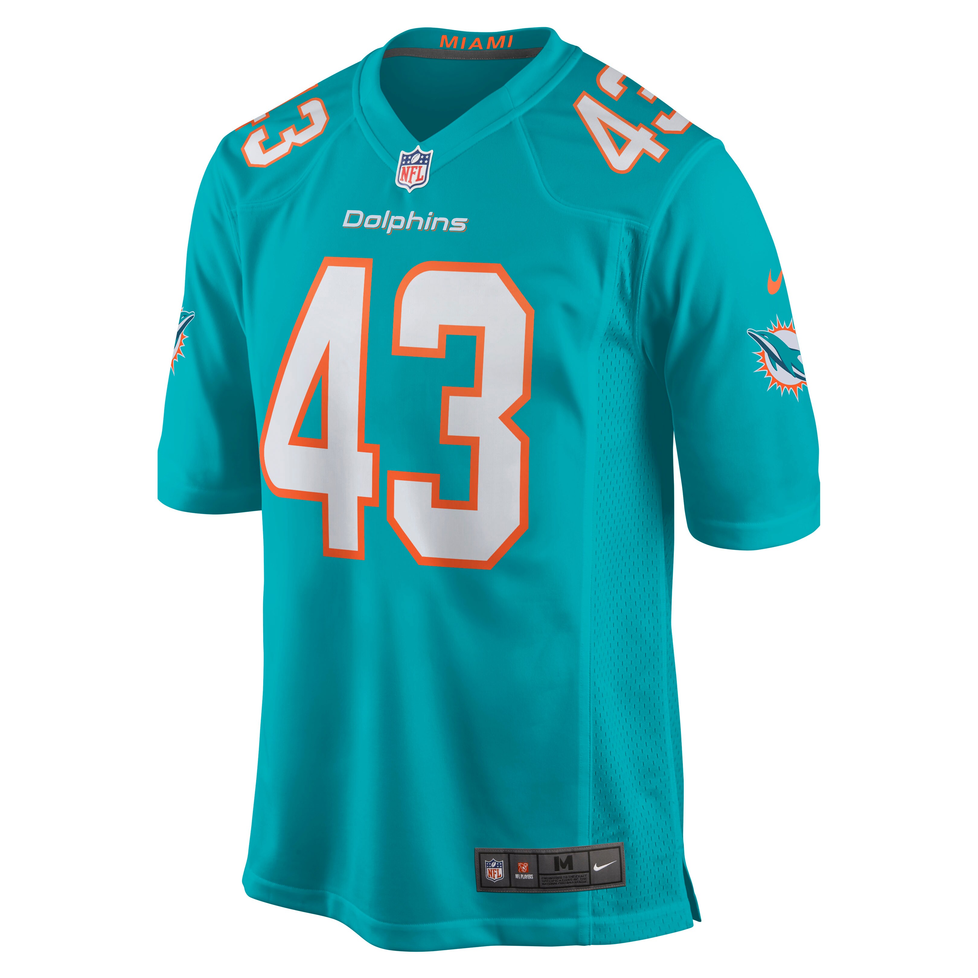 Andrew Van Ginkel Miami Dolphins Game Jersey - Aqua cheap jerseys for sale - CheapJerseys.Shop
