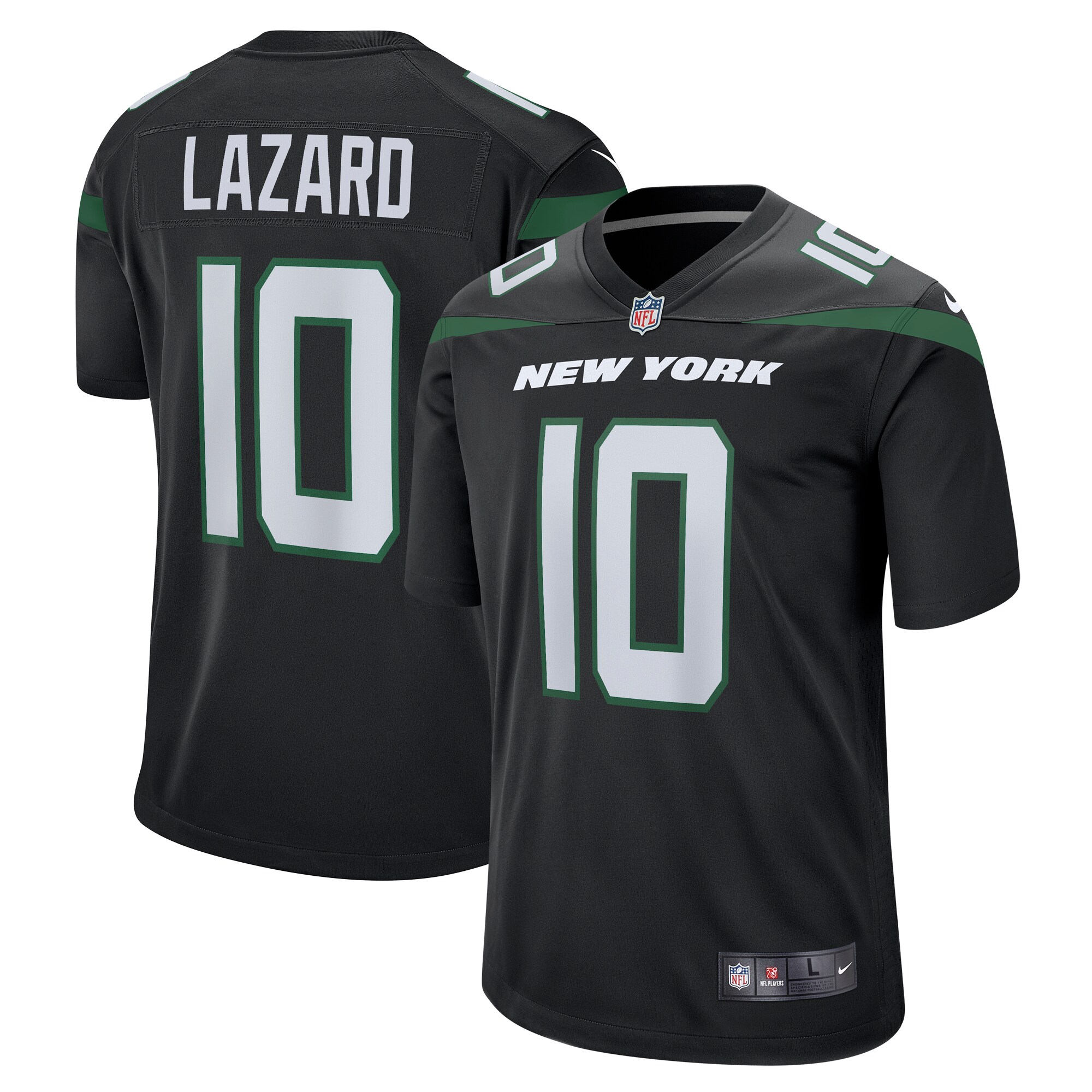 Allen Lazard New York Jets Alternate Game Jersey - Stealth Black cheap jerseys for sale - CheapJerseys.Shop