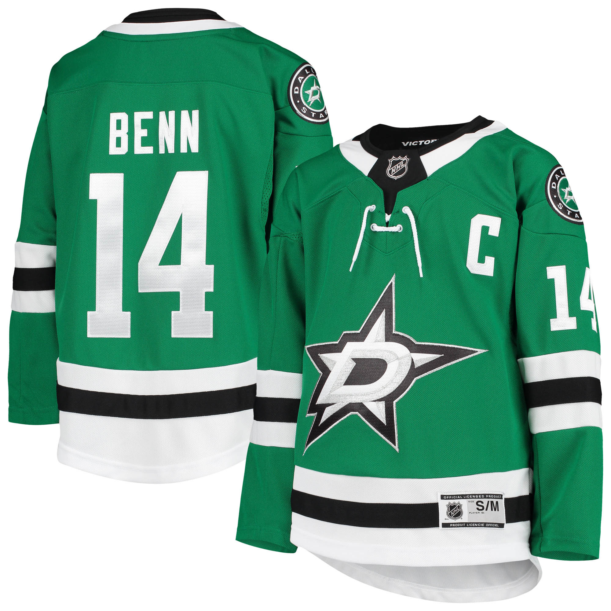 Jamie Benn Dallas Stars Youth Home Premier Player Jersey - Kelly Green cheap jerseys for sale - CheapJerseys.Shop