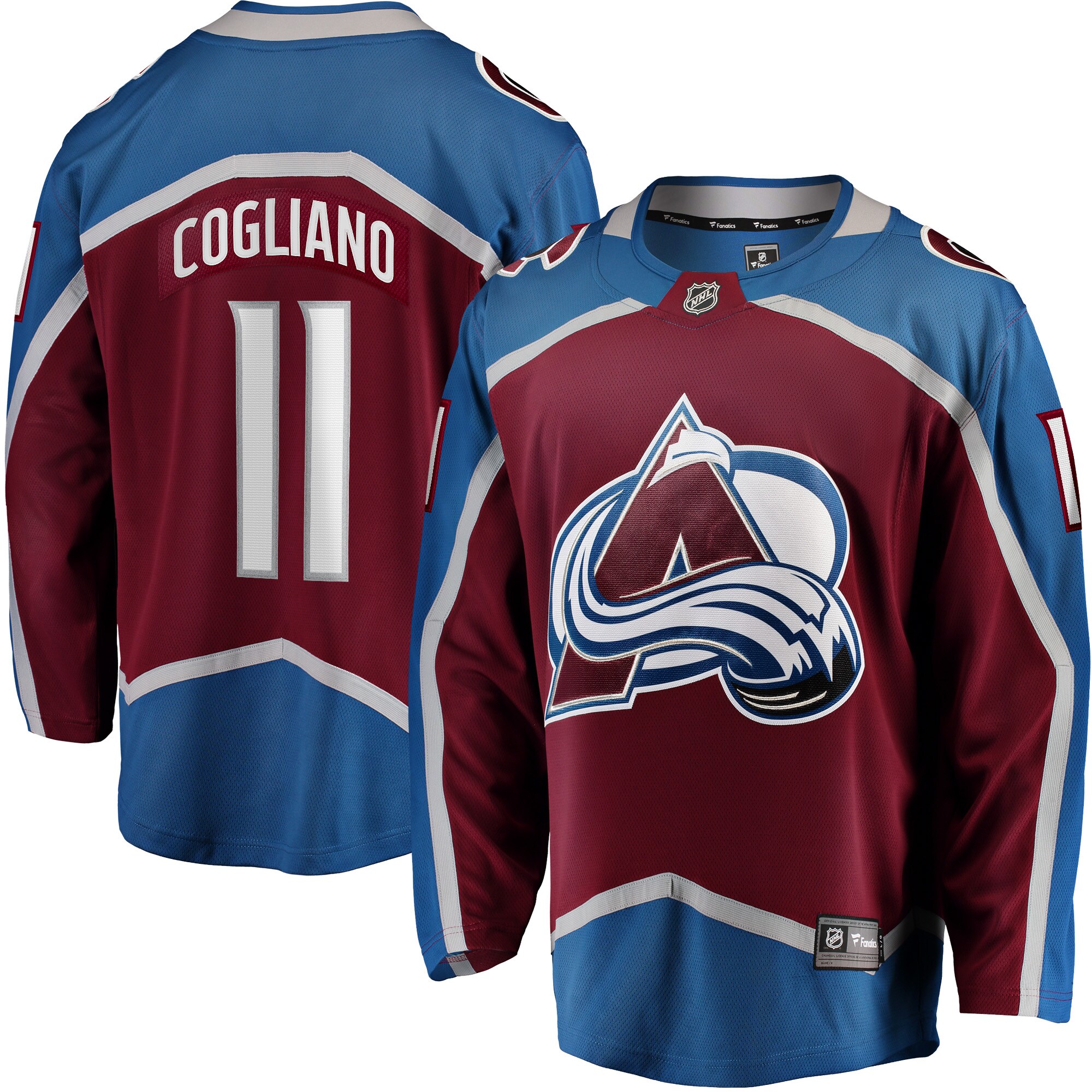 Andrew Cogliano Colorado Avalanche Fanatics Home Breakaway Jersey - Burgundy cheap jerseys for sale - CheapJerseys.Shop