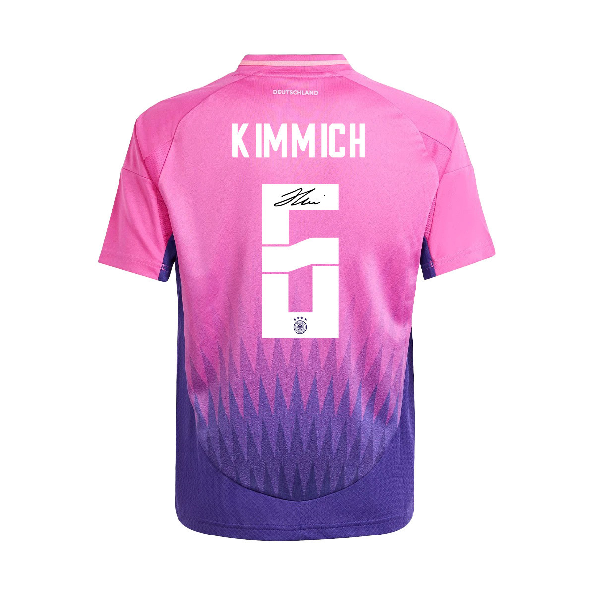 Joshua Kimmich 6 Signed Germany National Team 2024/25 YOUTH Jersey Autographed - Away cheap jerseys for sale - CheapJerseys.Shop