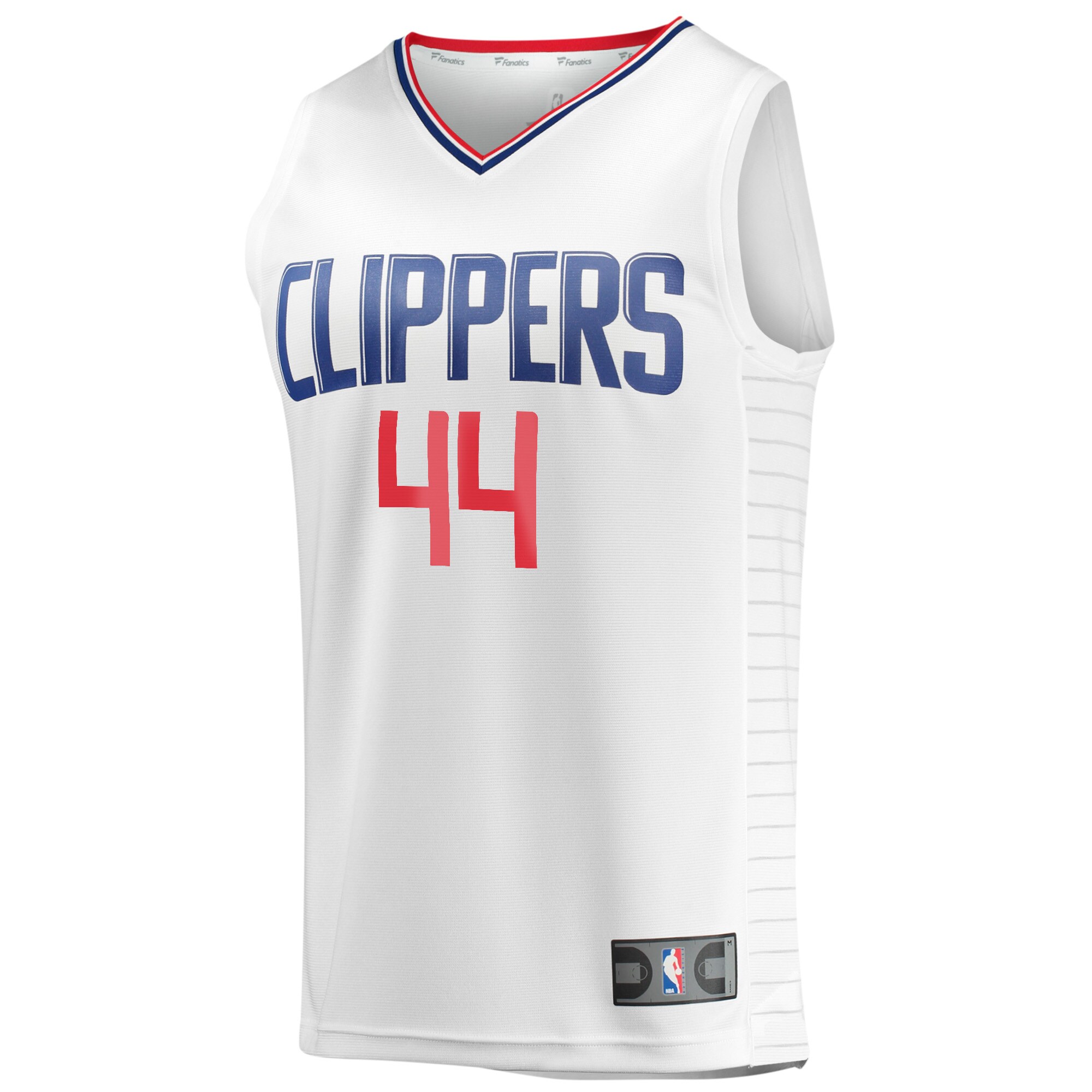Mason Plumlee LA Clippers Fanatics Fast Break Player Jersey - Association Edition - White cheap jerseys for sale - CheapJerseys.Shop