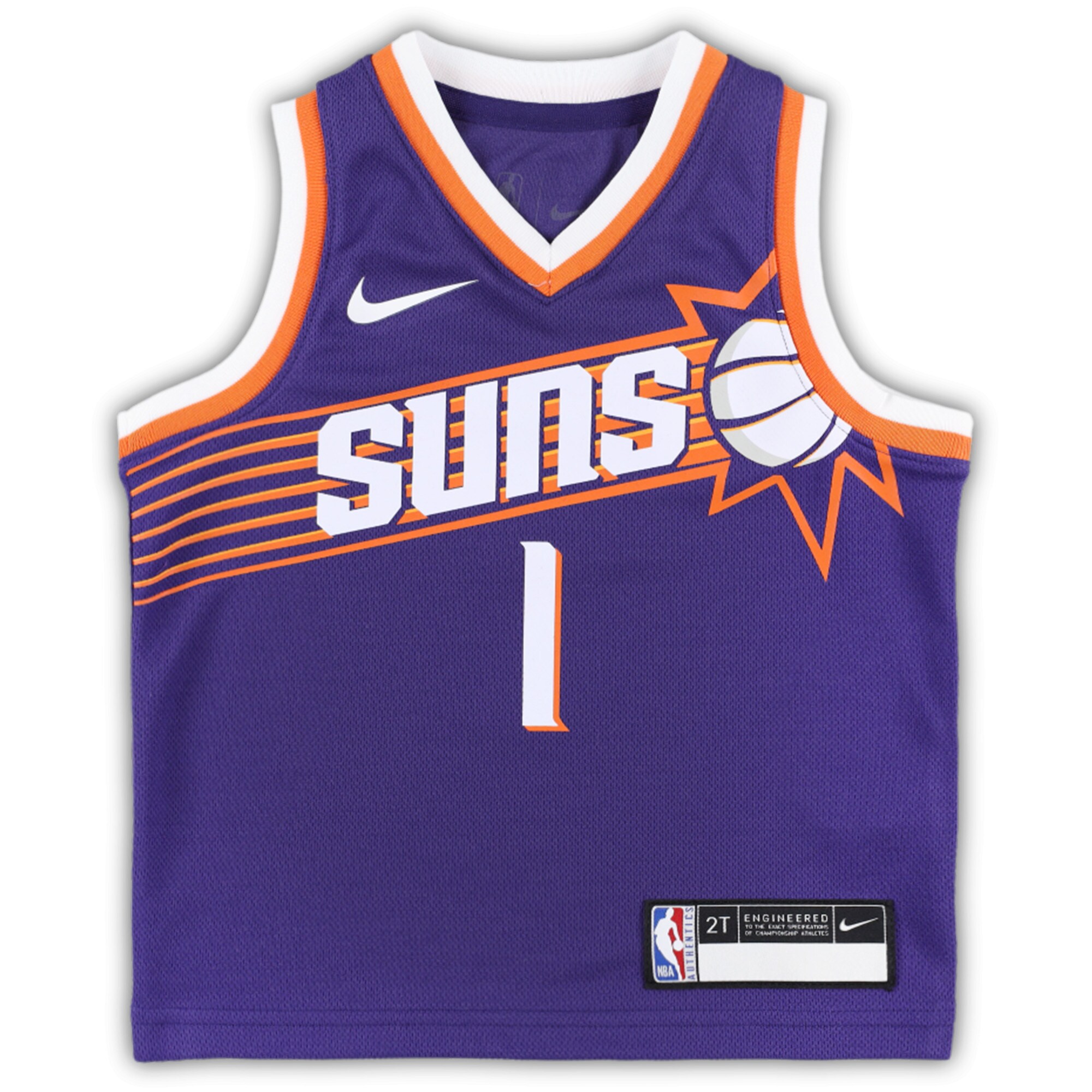 Devin Booker Phoenix Suns Toddler Swingman Player Jersey - Icon Edition - Purple cheap jerseys for sale - CheapJerseys.Shop