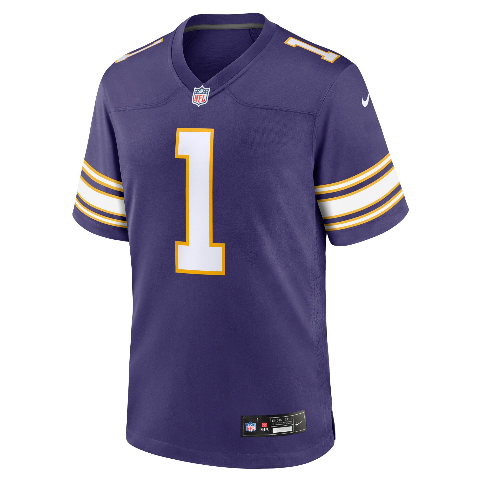 Warren Moon Minnesota Vikings Classic Retired Player Game Jersey - Purple cheap jerseys for sale - CheapJerseys.Shop