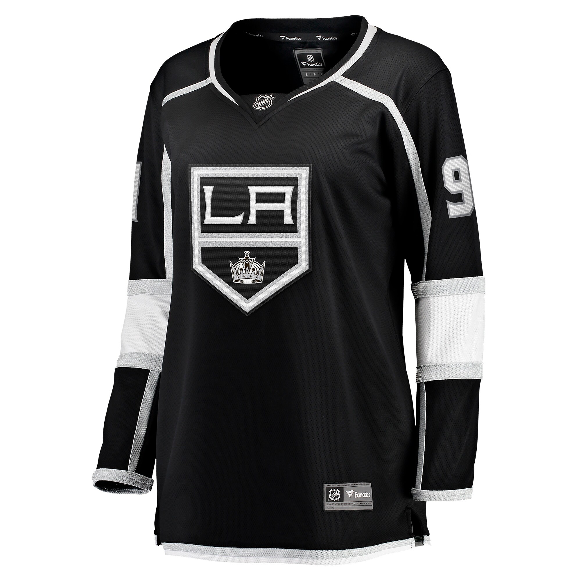 Carl Grundstrom Los Angeles Kings Fanatics Women's Home Breakaway Player Jersey - Black cheap jerseys for sale - CheapJerseys.Shop