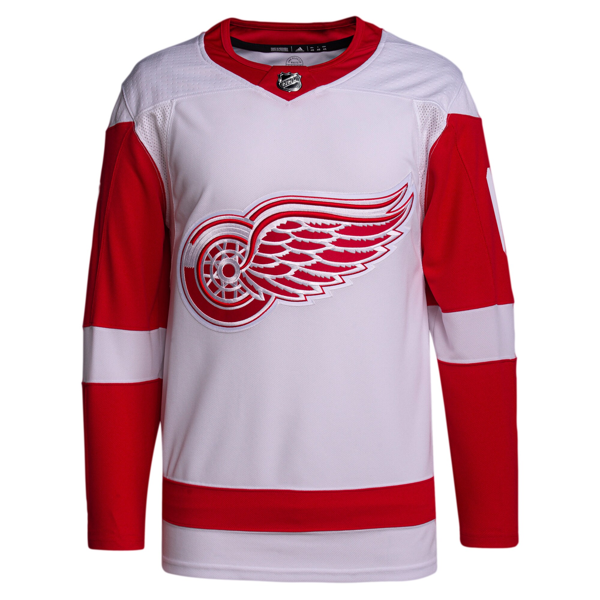 Detroit Red Wings Away Primegreen Authentic Custom Jersey - White cheap jerseys for sale - CheapJerseys.Shop