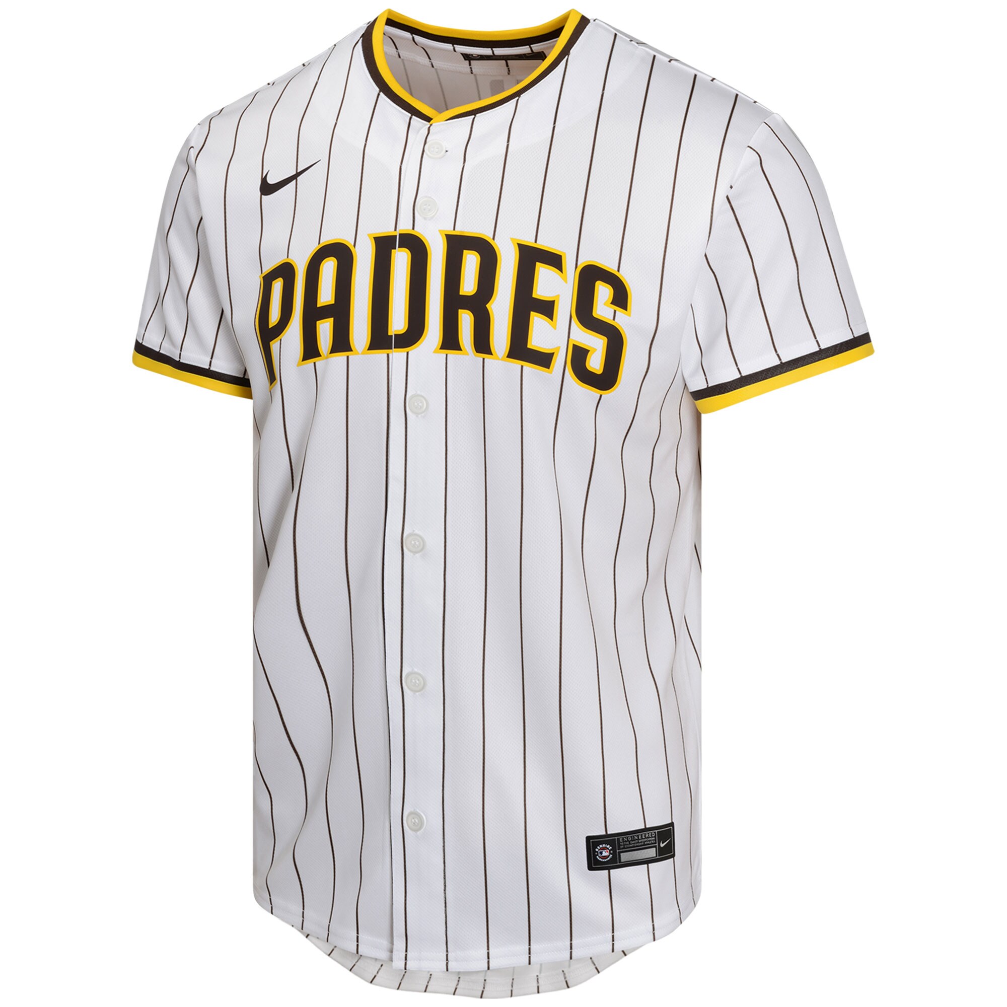 Jackson Merrill San Diego Padres Youth Home Player Game Jersey - White cheap jerseys for sale - CheapJerseys.Shop