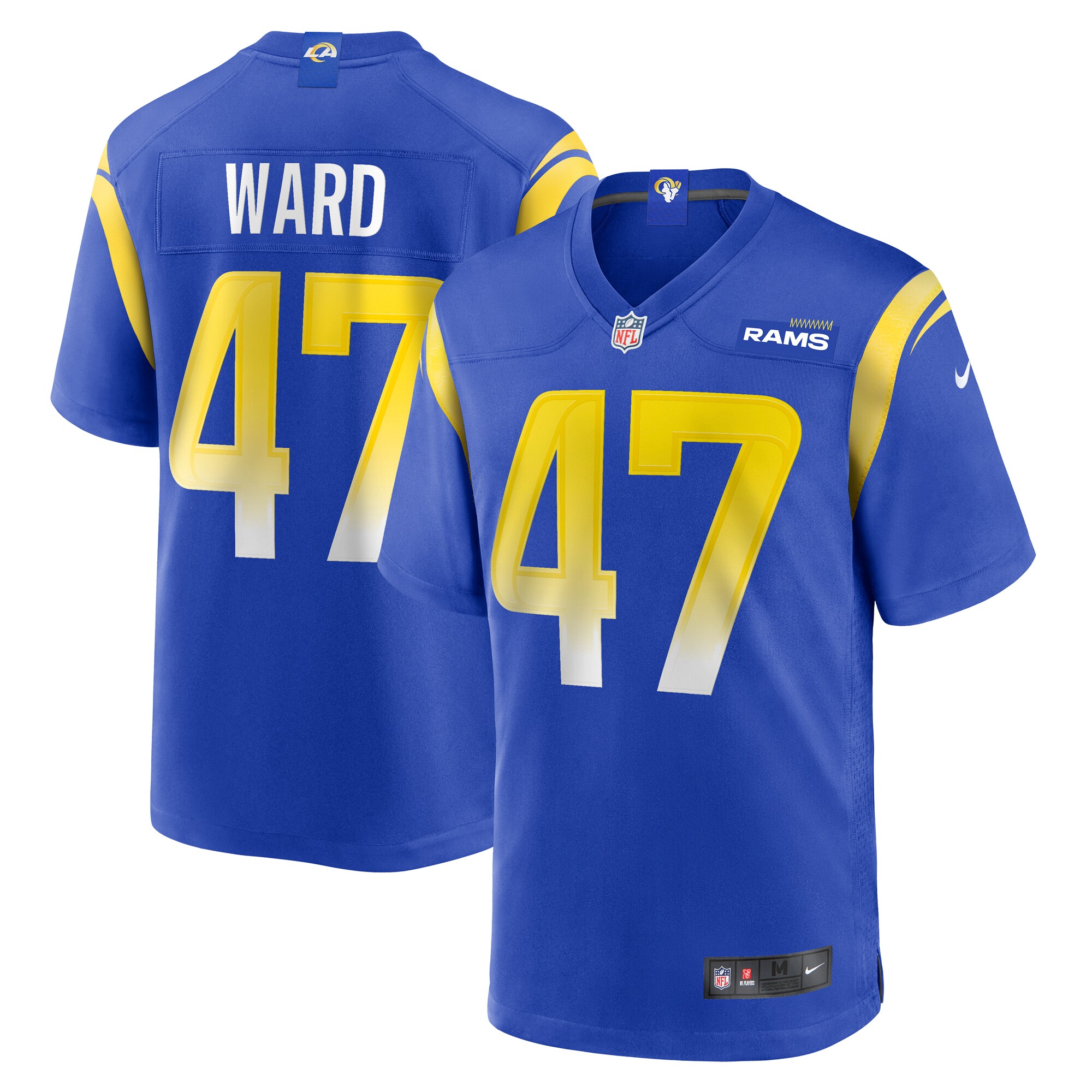 Alex Ward Los Angeles Rams Home Game Jersey - Royal cheap jerseys for sale - CheapJerseys.Shop