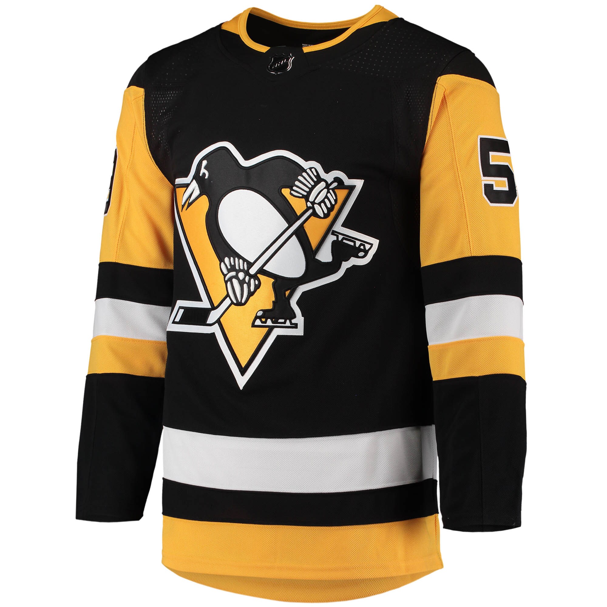Jake Guentzel Pittsburgh Penguins Home Primegreen Authentic Player Jersey - Black cheap jerseys for sale - CheapJerseys.Shop