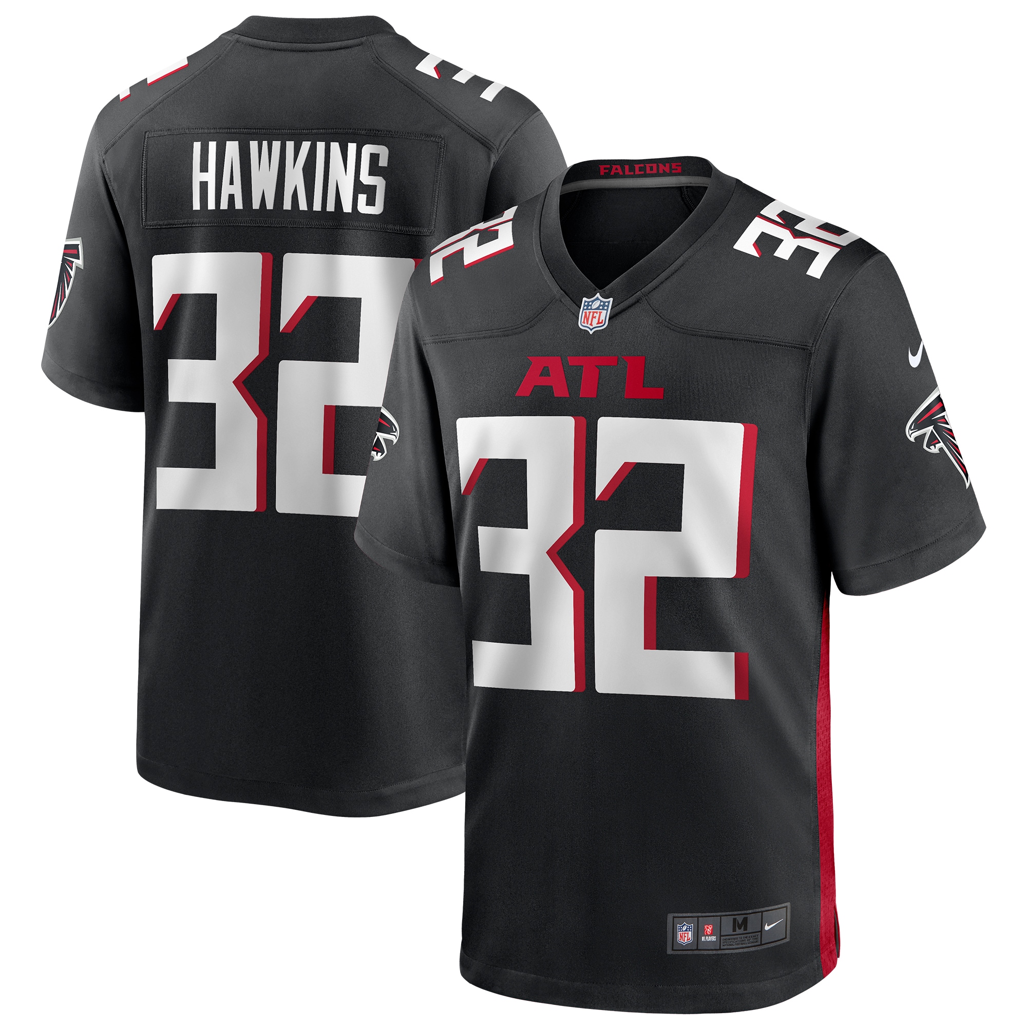 Jaylinn Hawkins Atlanta Falcons Player Game Jersey - Black cheap jerseys for sale - CheapJerseys.Shop