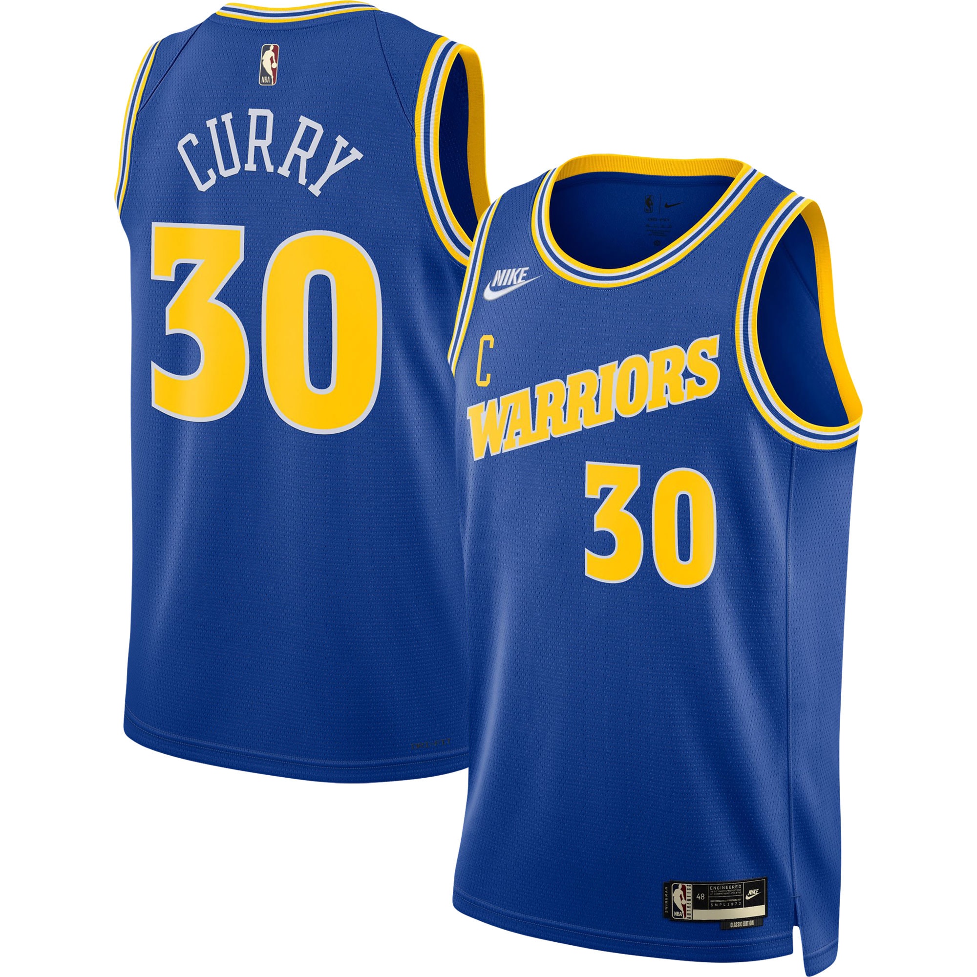 Stephen Curry Golden State Warriors Swingman Jersey - Classic Edition - Blue cheap jerseys for sale - CheapJerseys.Shop