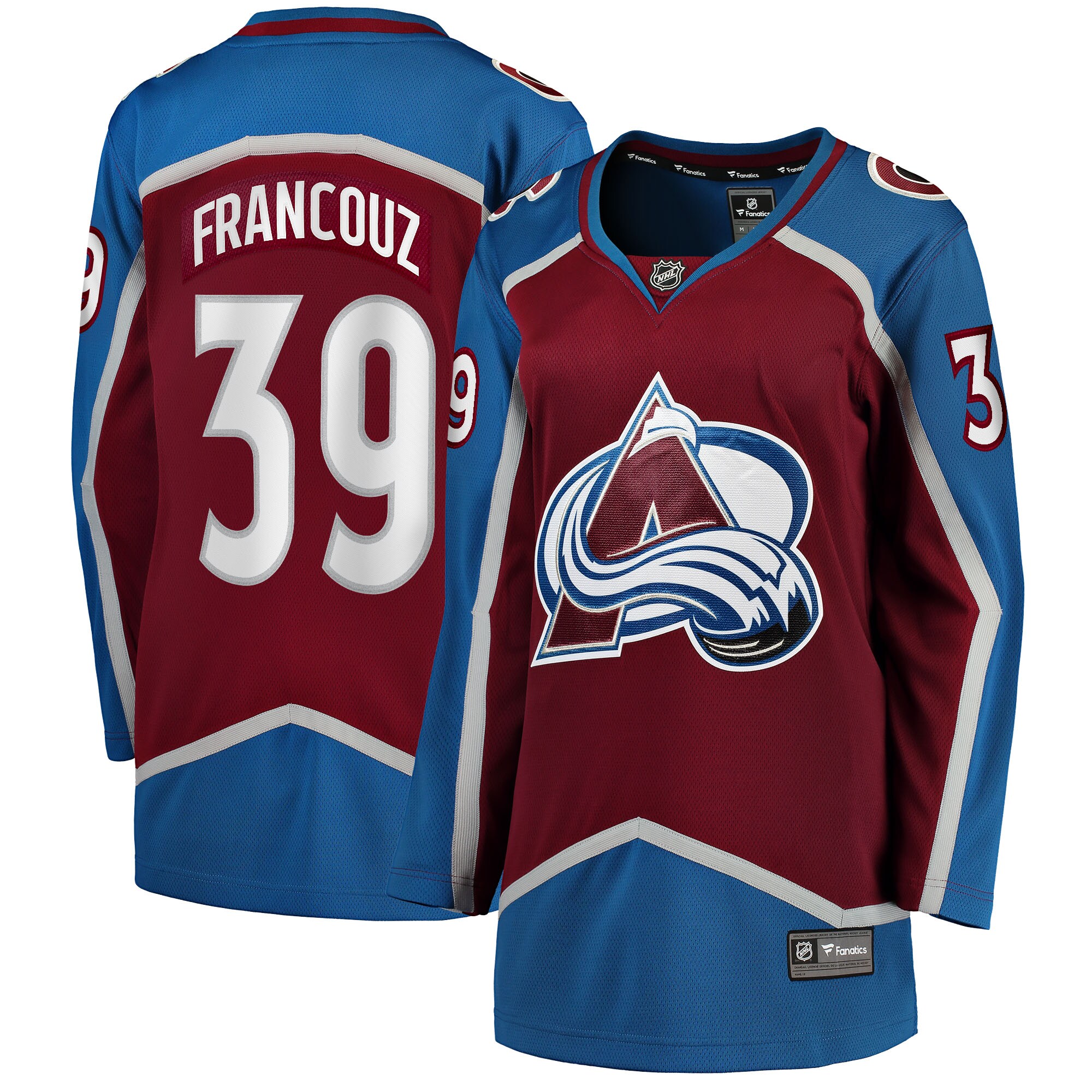 Pavel Francouz Colorado Avalanche Fanatics Women's Home Breakaway Player Jersey - Burgundy cheap jerseys for sale - CheapJerseys.Shop