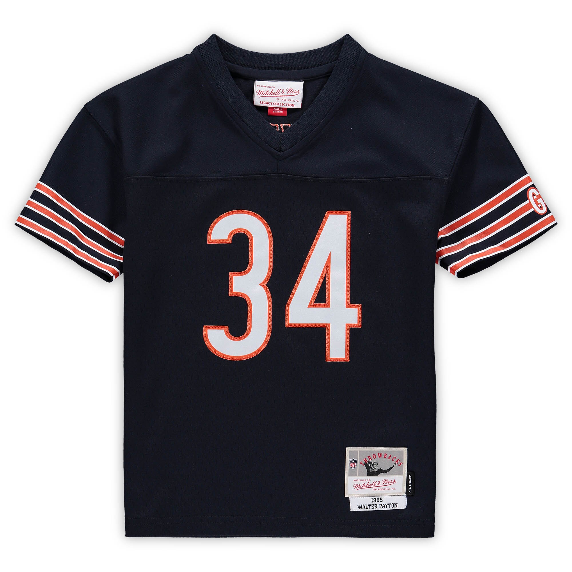Walter Payton Chicago Bears Mitchell & Ness Male Preschool Retired Legacy Jersey - Navy cheap jerseys for sale - CheapJerseys.Shop