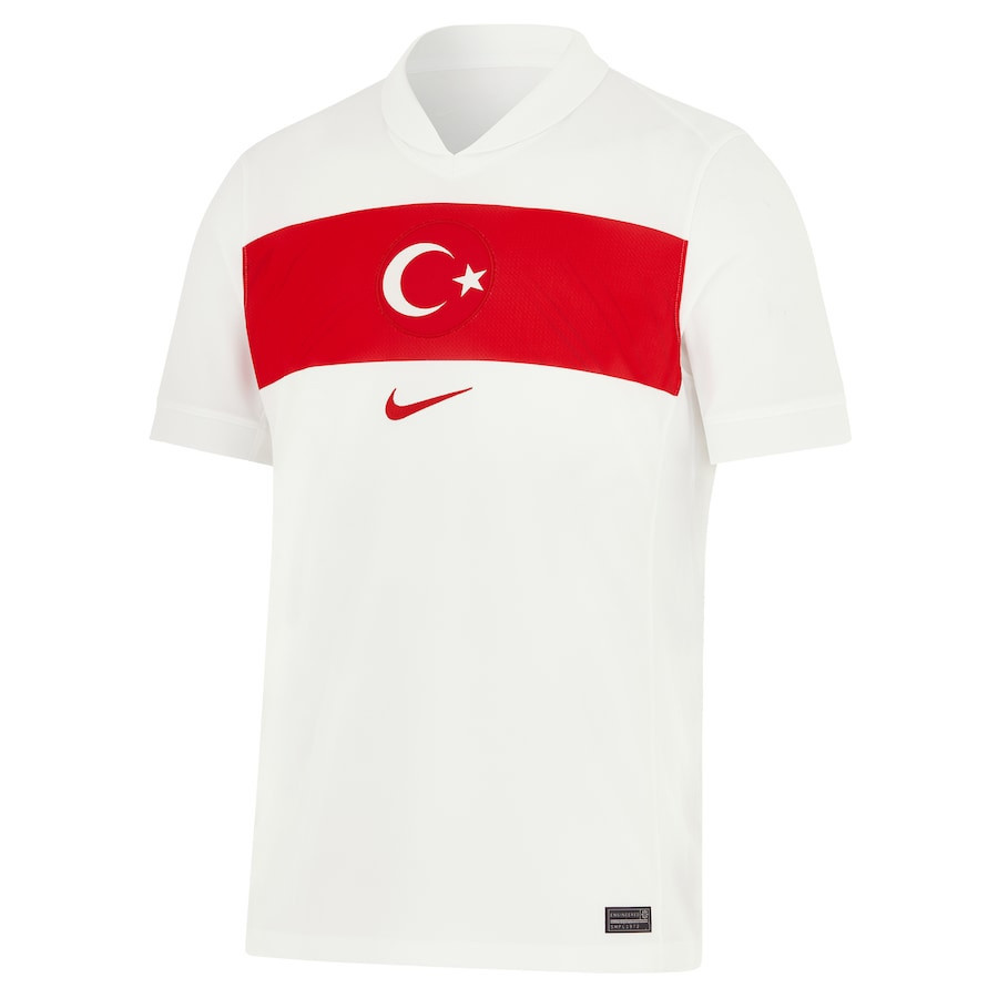 Turkey National Team 2024 Home Stadium Men Jersey - White cheap jerseys for sale - CheapJerseys.Shop