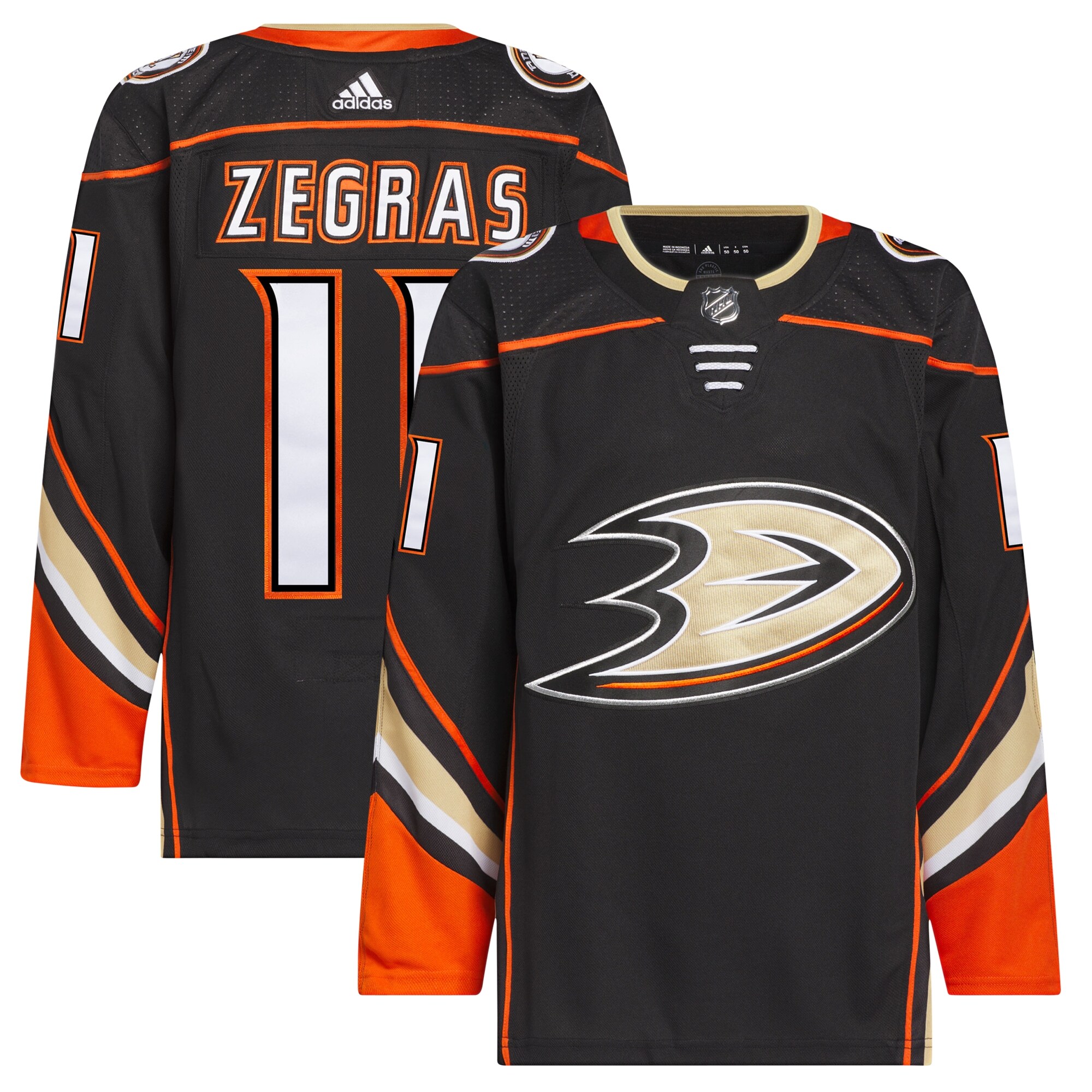 Trevor Zegras Anaheim Ducks Home Primegreen Authentic Player Jersey - Black cheap jerseys for sale - CheapJerseys.Shop