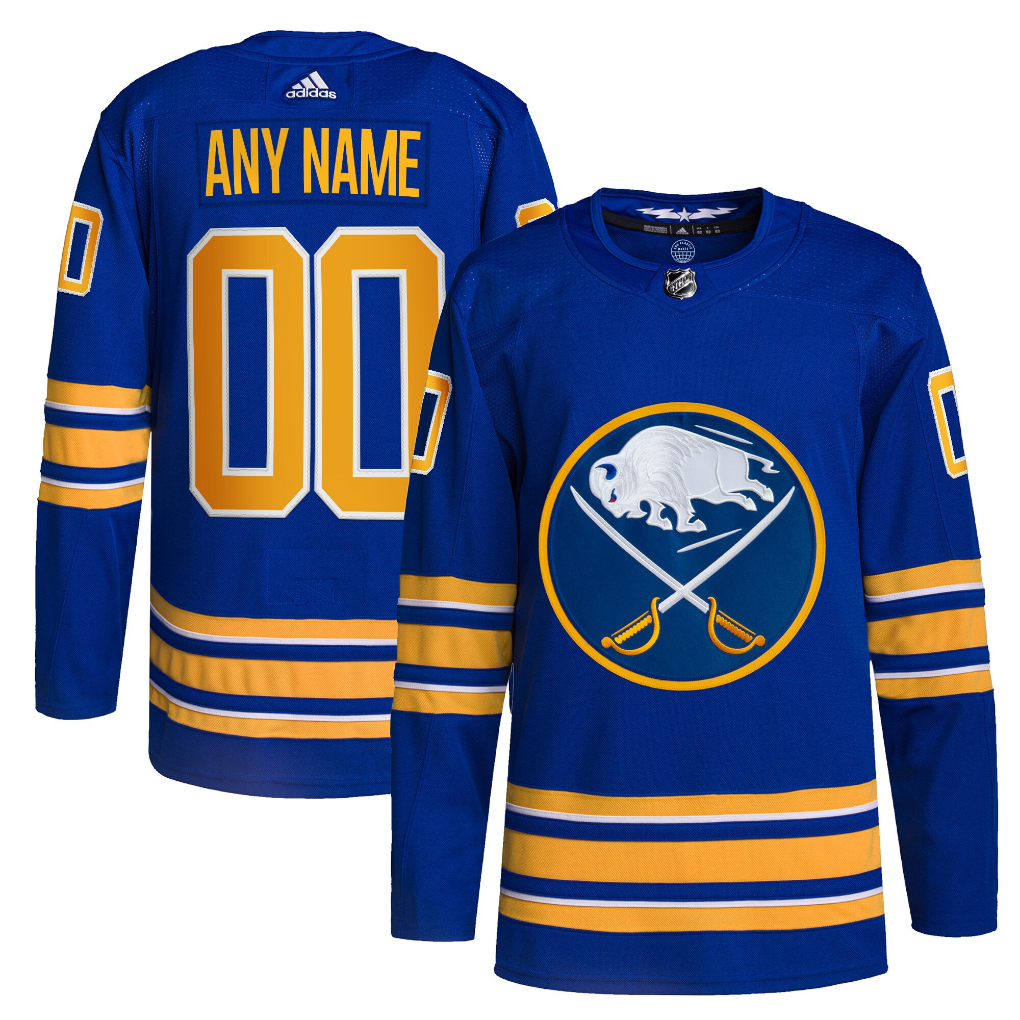 Buffalo Sabres Home Primegreen Authentic Custom Jersey - Royal cheap jerseys for sale - CheapJerseys.Shop