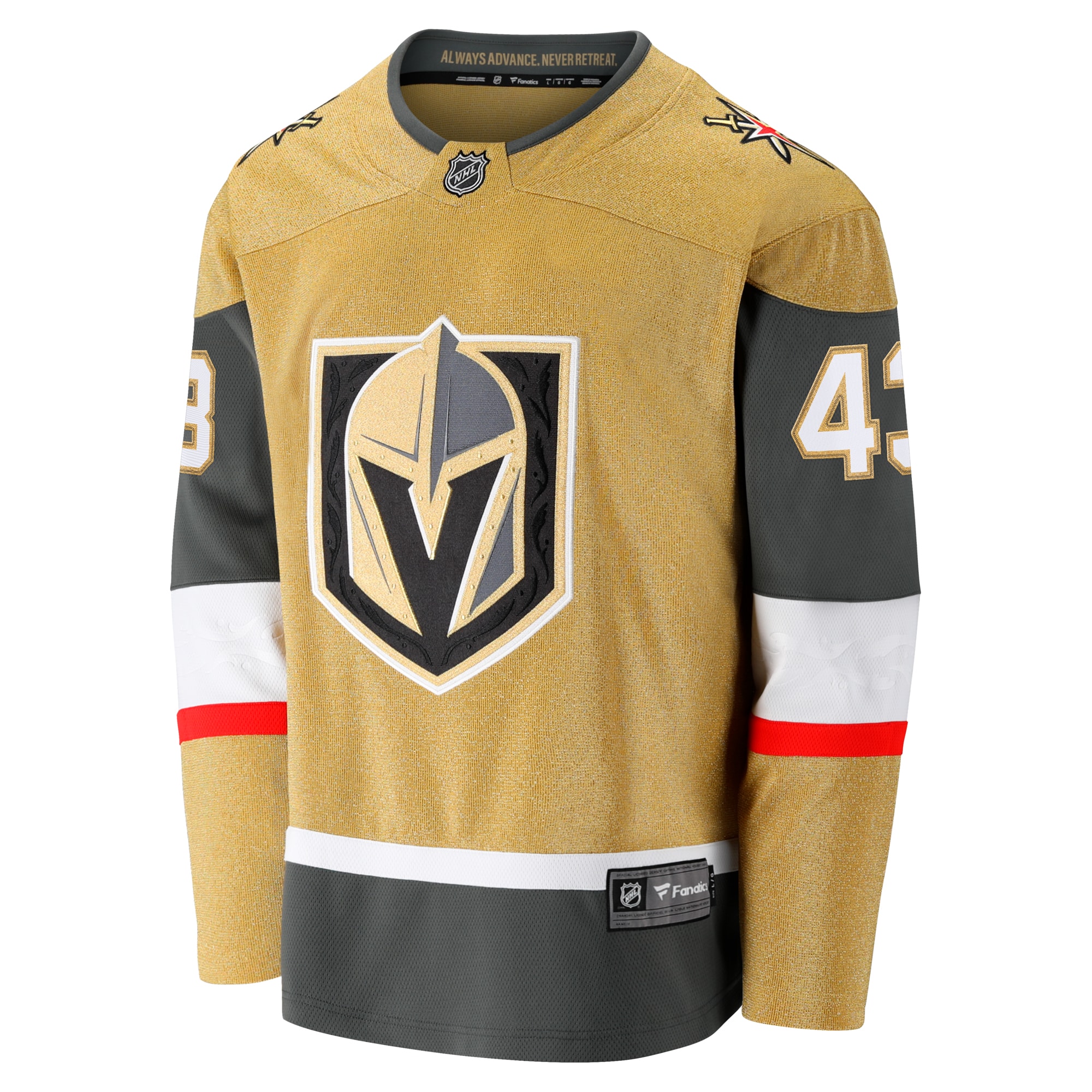 Paul Cotter Vegas Golden Knights Fanatics Premier Breakaway Player Jersey - Gold cheap jerseys for sale - CheapJerseys.Shop