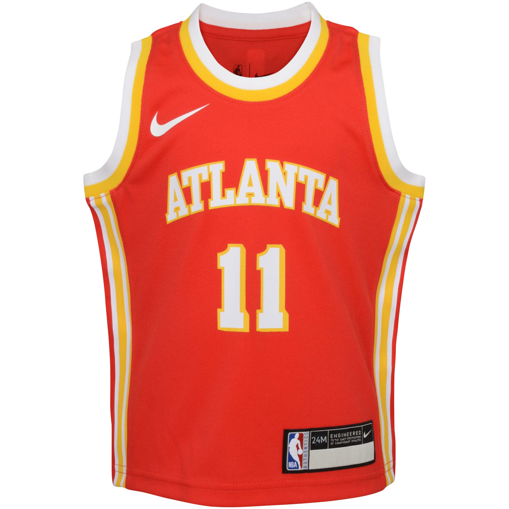 Trae Young Atlanta Hawks Infant Swingman Player Jersey - Icon Edition - Red cheap jerseys for sale - CheapJerseys.Shop