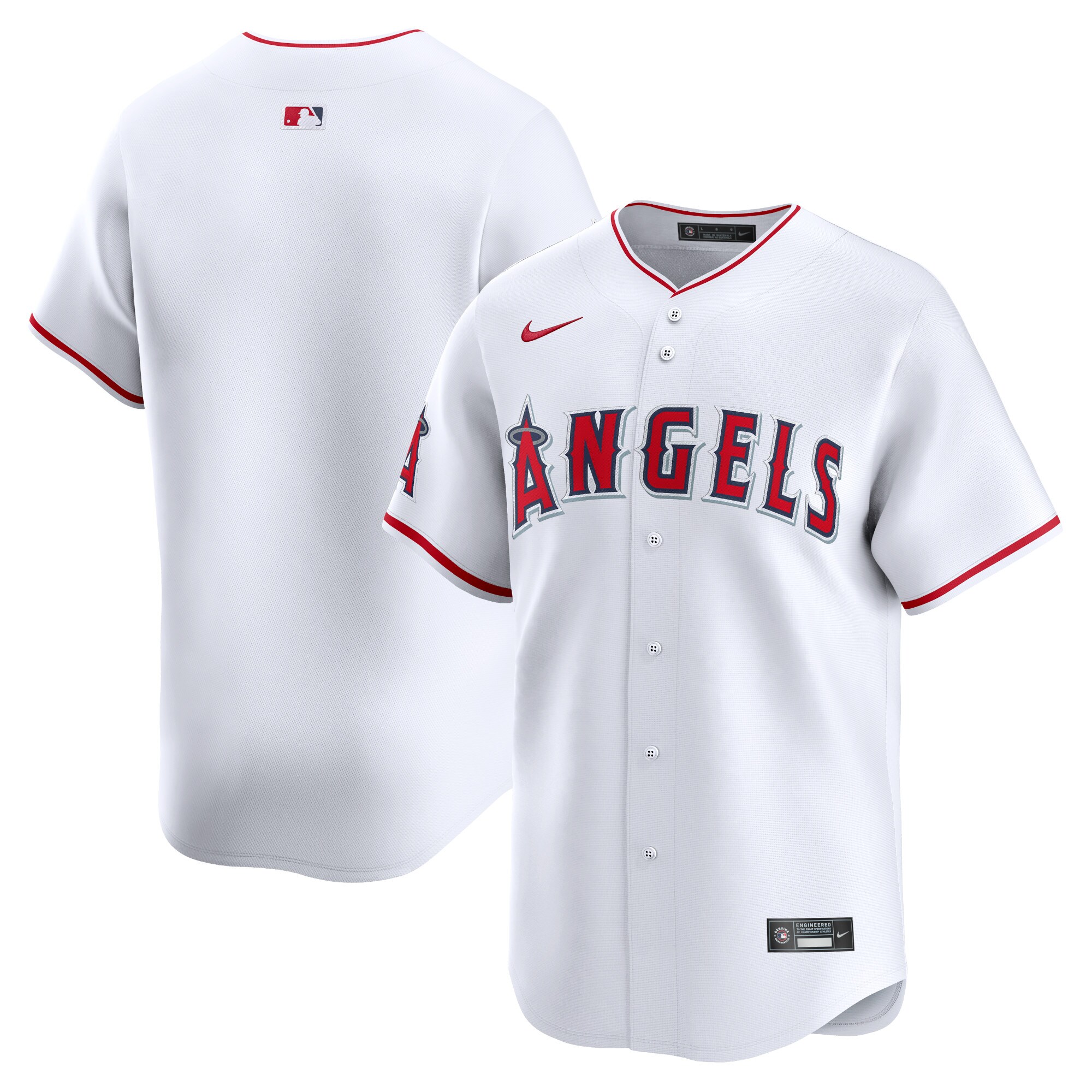 Los Angeles Angels Youth Home Limited Jersey - White cheap jerseys for sale - CheapJerseys.Shop