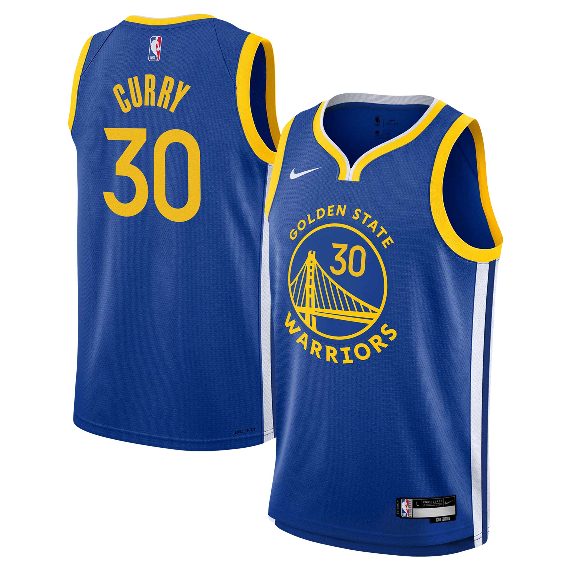 Stephen Curry Golden State Warriors Youth Swingman Jersey - Icon Edition - Royal cheap jerseys for sale - CheapJerseys.Shop