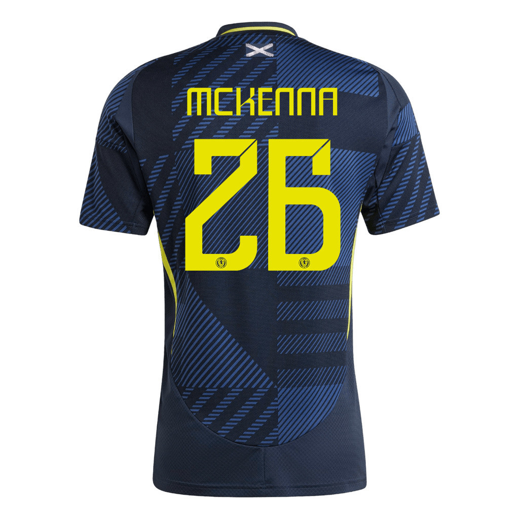Scott McKenna 26 Scotland National Team 2024 Home Men Jersey - Navy cheap jerseys for sale - CheapJerseys.Shop