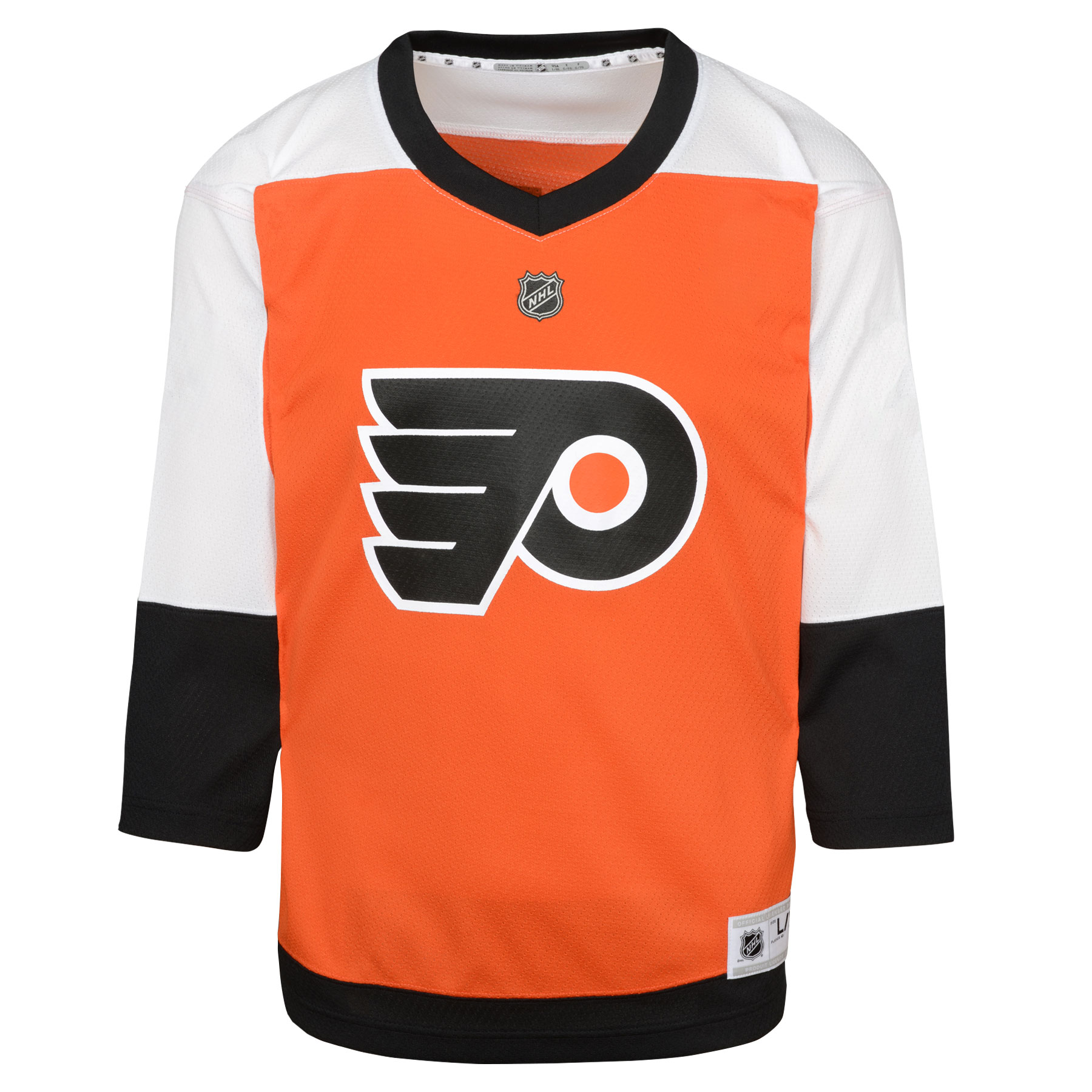 Carter Hart Philadelphia Flyers Toddler Home Replica Player Jersey - Burnt Orange cheap jerseys for sale - CheapJerseys.Shop