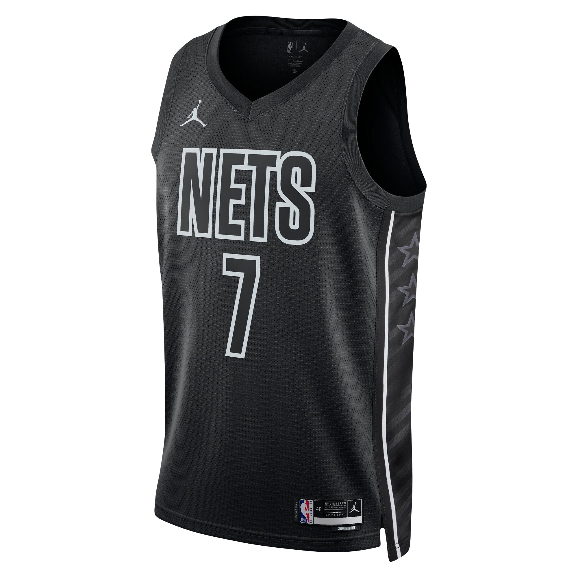 Kevin Durant Brooklyn Nets Jordan Brand Unisex Swingman Jersey - Statement Edition - Black cheap jerseys for sale - CheapJerseys.Shop