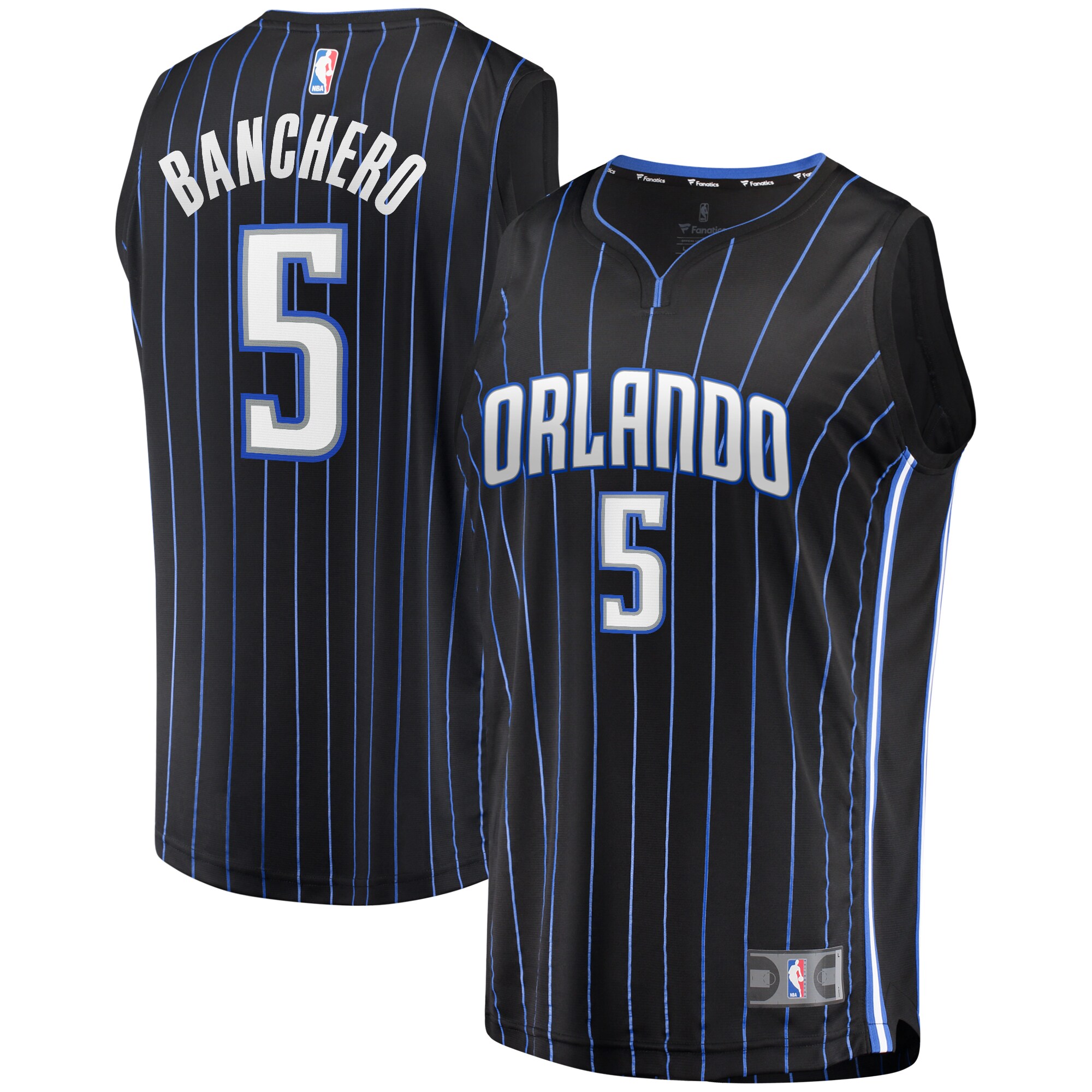 Paolo Banchero Orlando Magic Fanatics Youth Fast Break Player Jersey - Icon Edition - Black cheap jerseys for sale - CheapJerseys.Shop