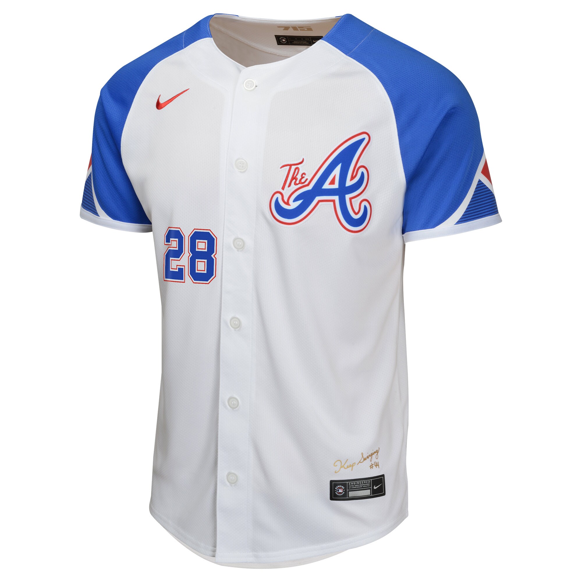 Matt Olson Atlanta Braves Youth City Connect Limited Player Jersey - White cheap jerseys for sale - CheapJerseys.Shop