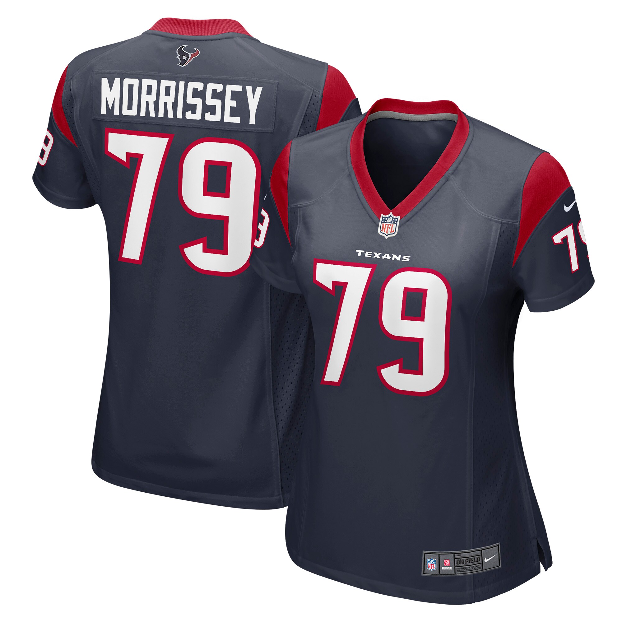 Jimmy Morrissey Houston Texans Women's Game Jersey - Navy cheap jerseys for sale - CheapJerseys.Shop