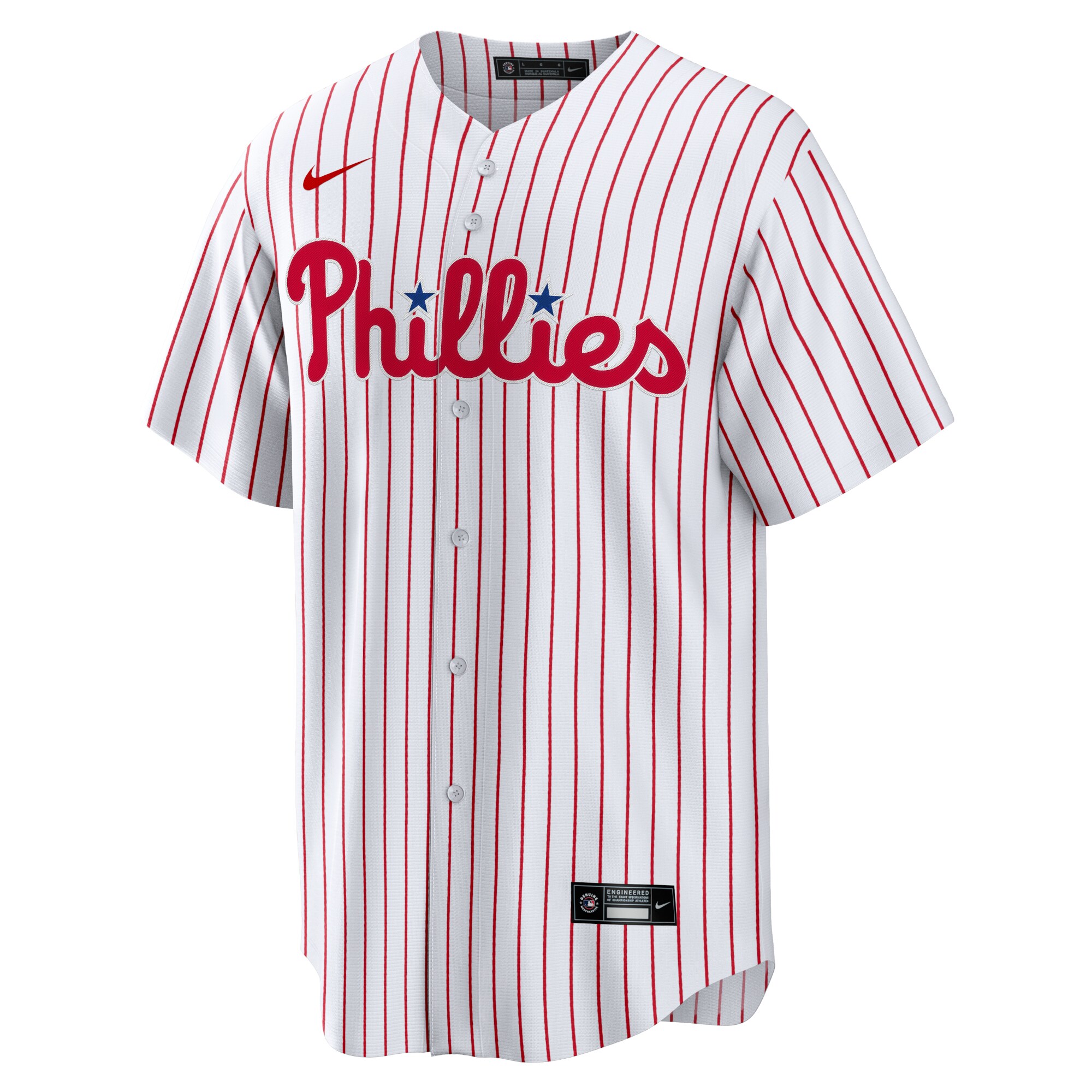 JT Realmuto Philadelphia Phillies Home Replica Player Name Jersey - White cheap jerseys for sale - CheapJerseys.Shop
