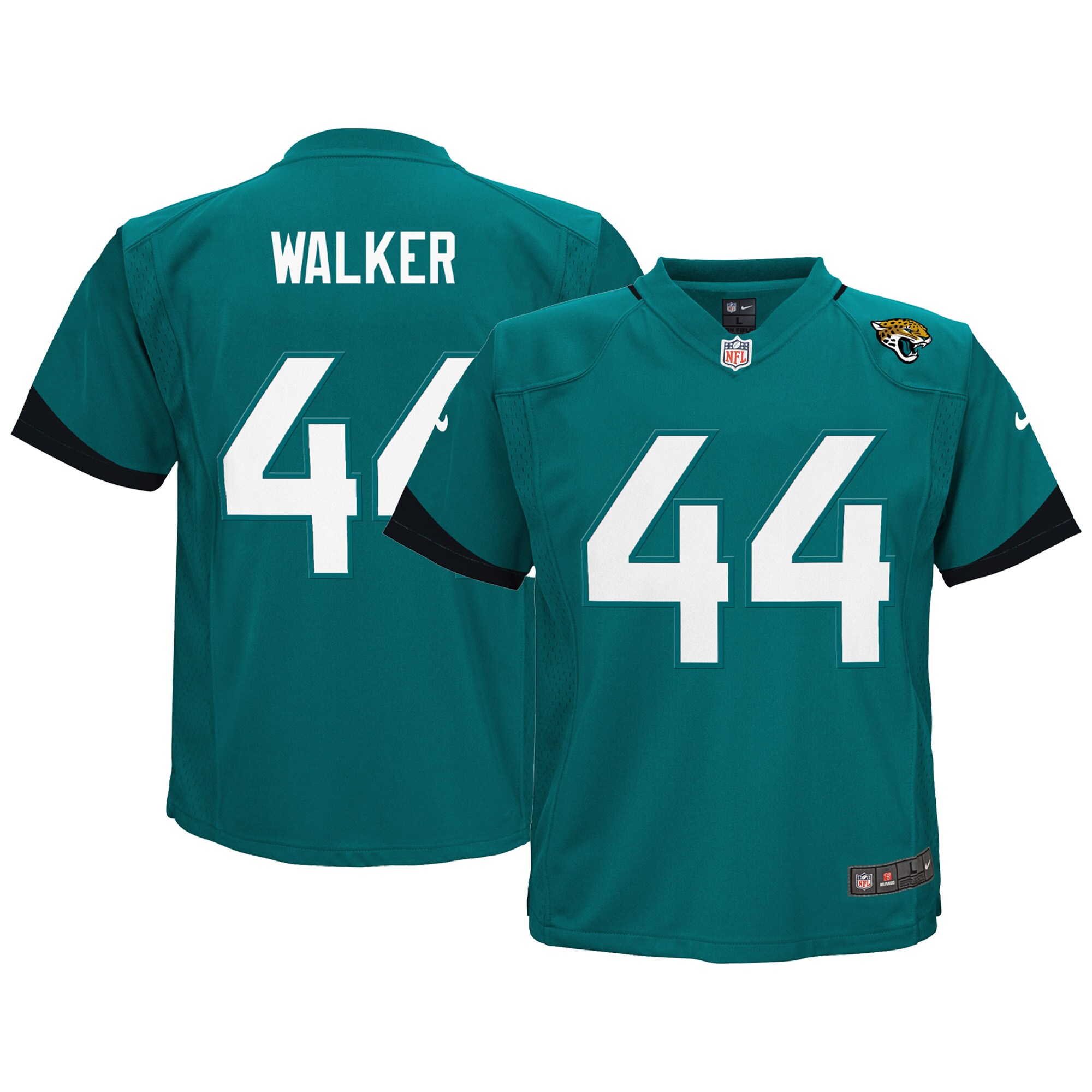 Travon Walker Jacksonville Jaguars Preschool Game Jersey - Teal cheap jerseys for sale - CheapJerseys.Shop