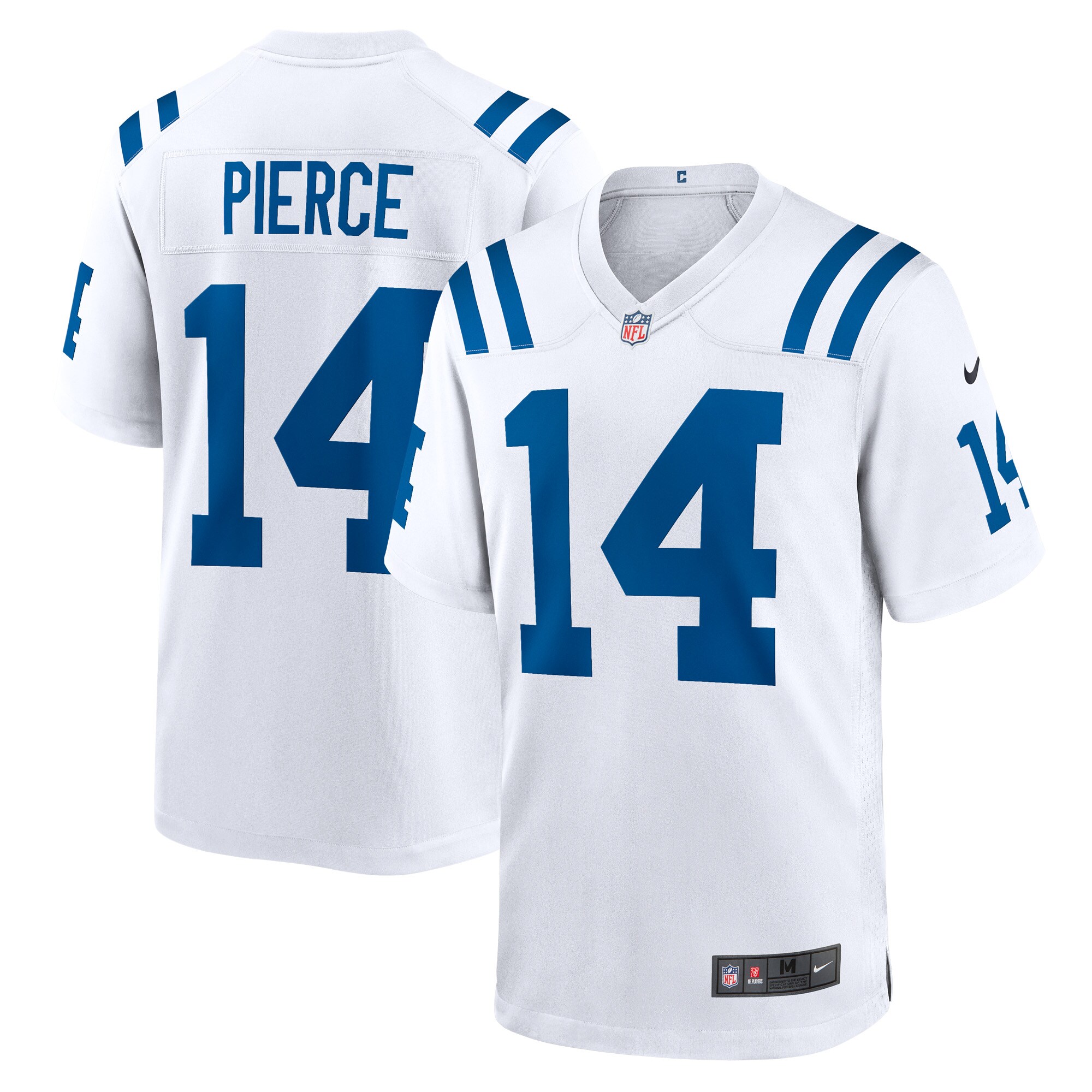 Alec Pierce Indianapolis Colts Away Game Player Jersey - White cheap jerseys for sale - CheapJerseys.Shop