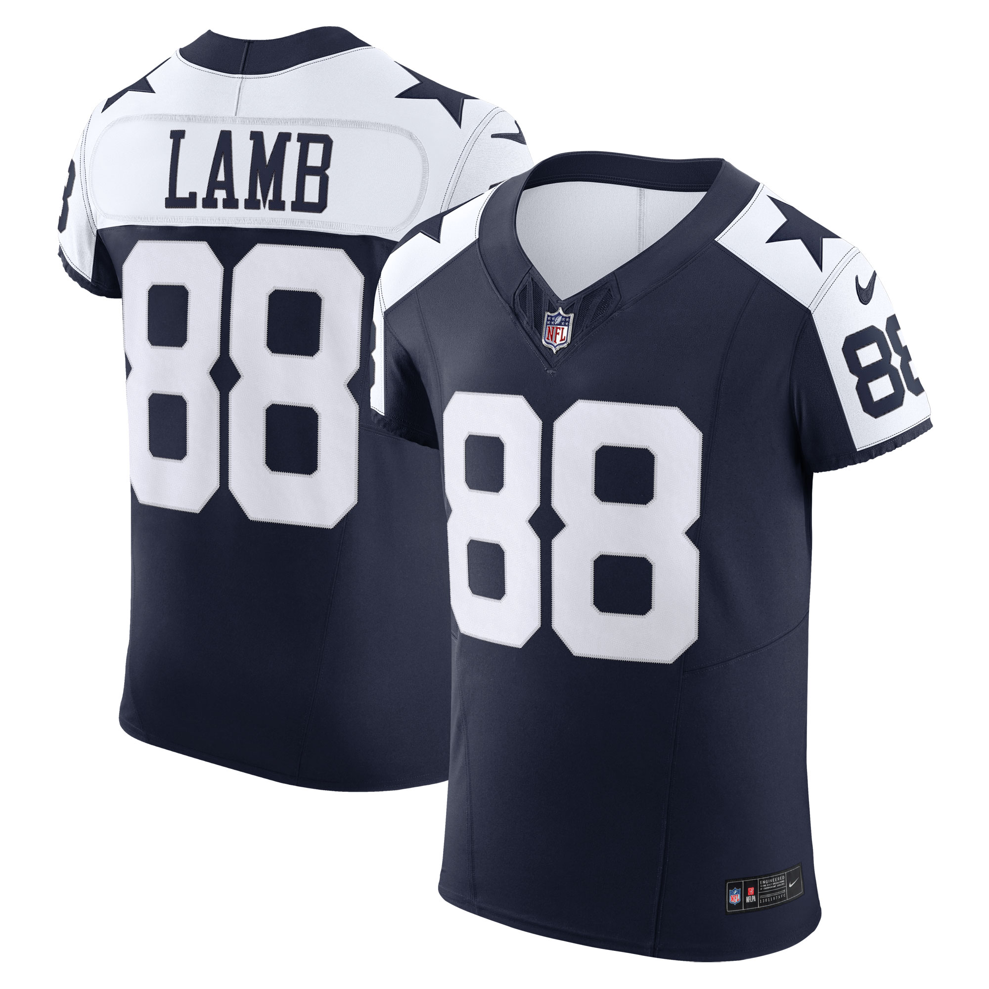 CeeDee Lamb Dallas Cowboys Alternate Vapor F.U.S.E. Elite Jersey - Navy cheap jerseys for sale - CheapJerseys.Shop