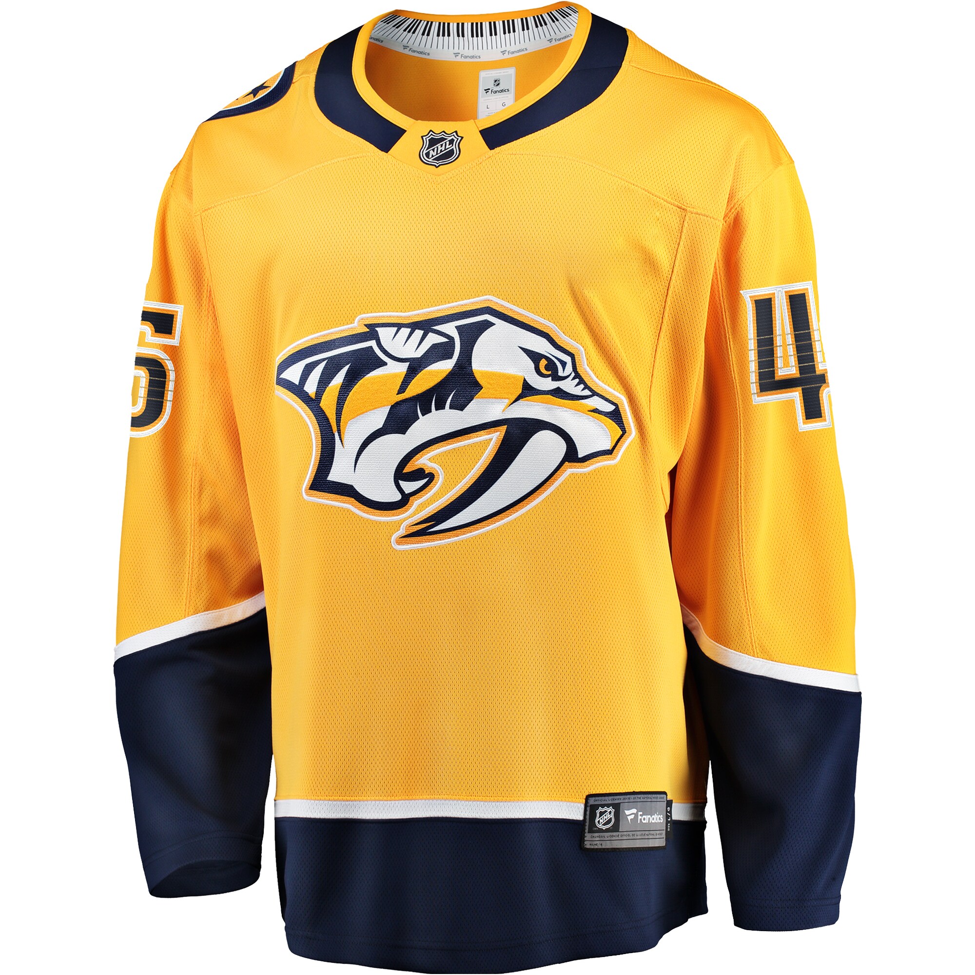 Alexandre Carrier Nashville Predators Fanatics Premier Breakaway Player Jersey - Gold cheap jerseys for sale - CheapJerseys.Shop