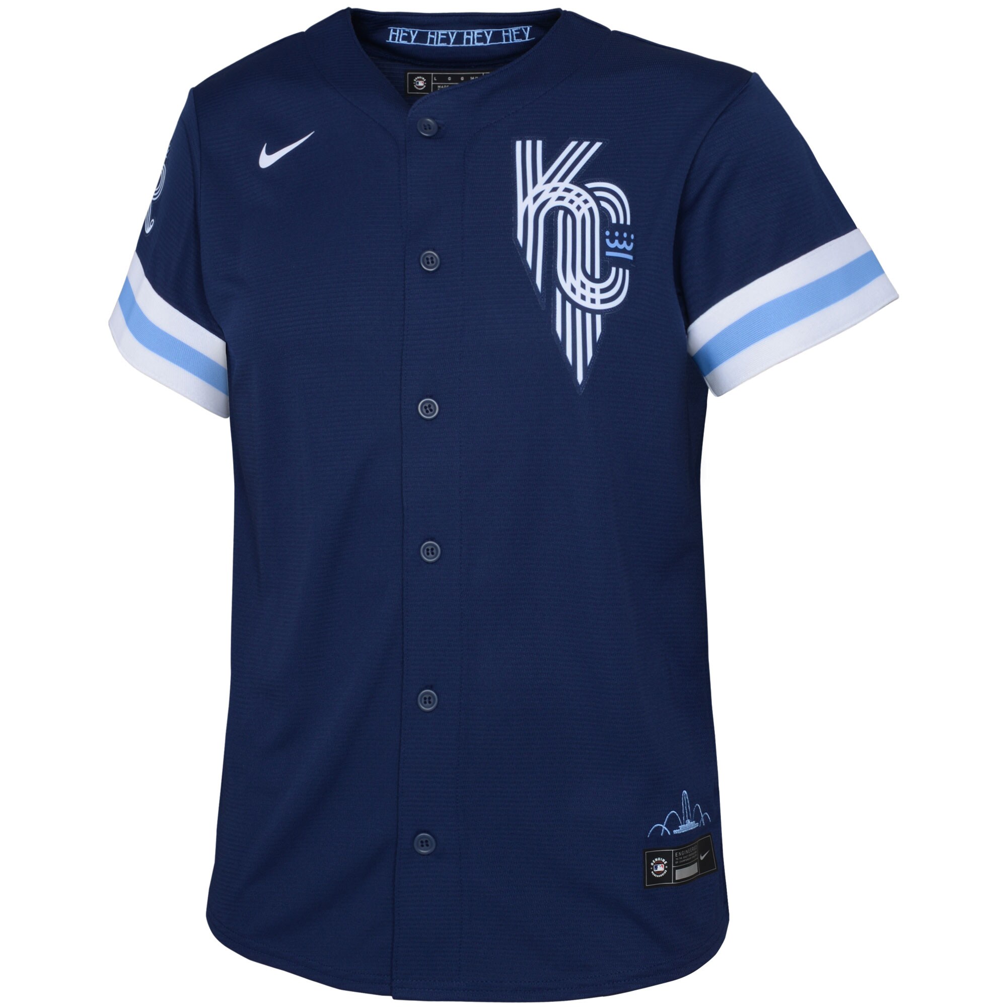 Bobby Witt Jr. Kansas City Royals Toddler City Connect Replica Player Jersey - Navy cheap jerseys for sale - CheapJerseys.Shop