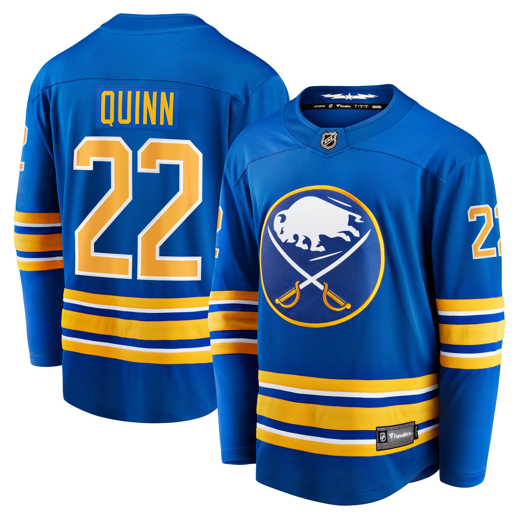 Jack Quinn Buffalo Sabres Fanatics Home Breakaway Jersey - Royal cheap jerseys for sale - CheapJerseys.Shop