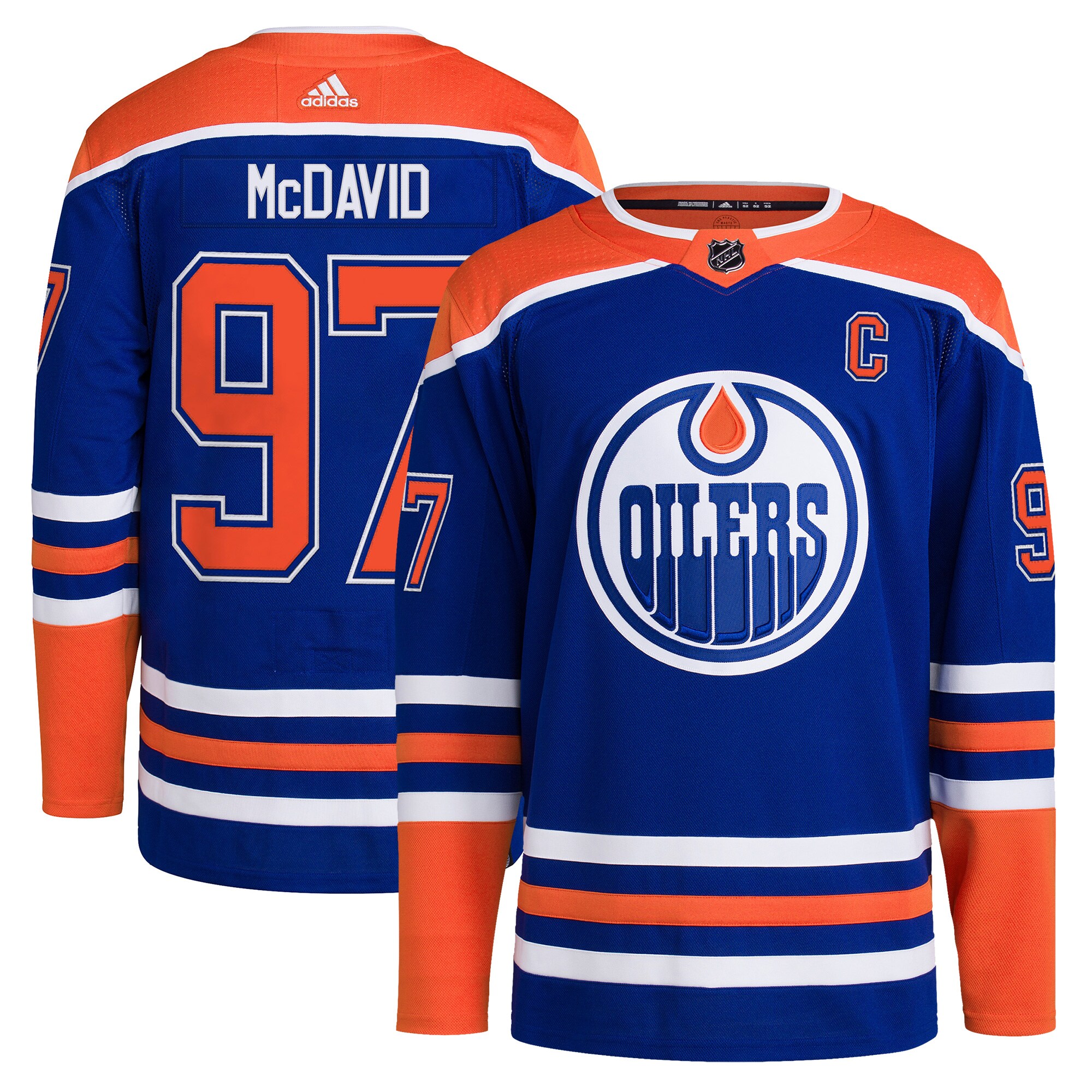 Connor McDavid Edmonton Oilers Home Primegreen Authentic Player Jersey - Royal cheap jerseys for sale - CheapJerseys.Shop