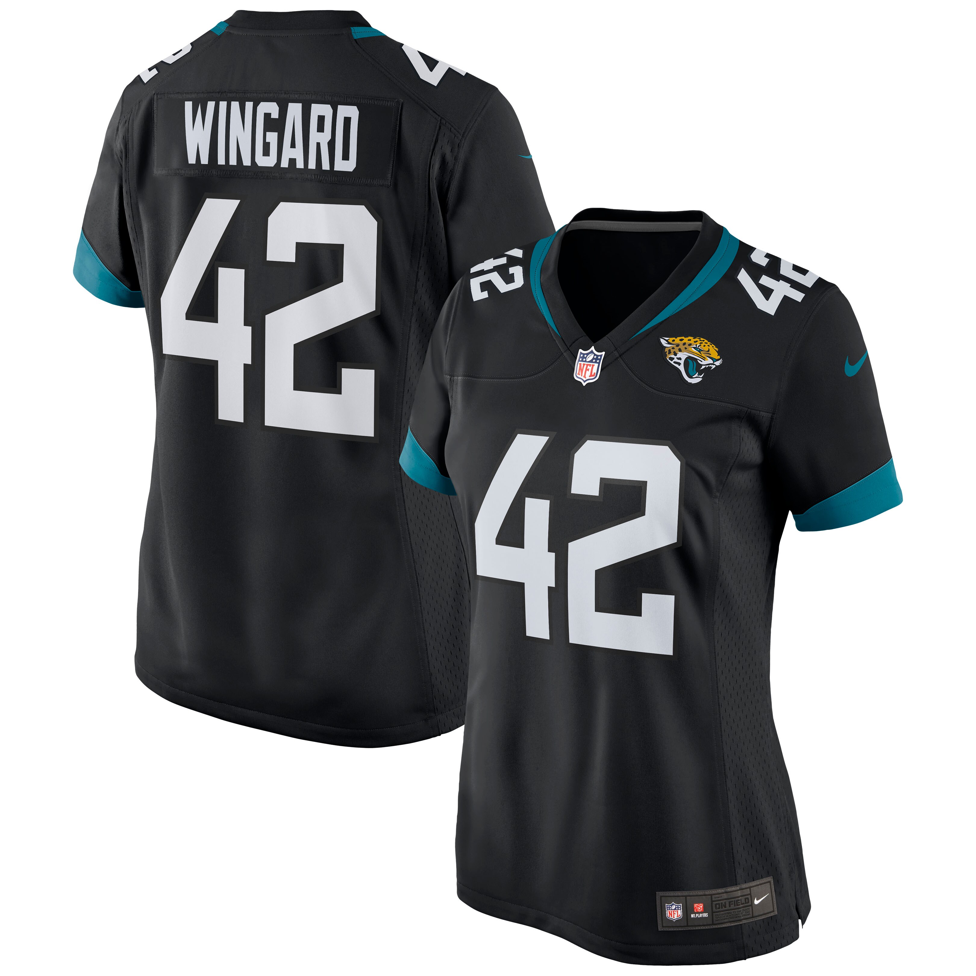 Andrew Wingard Jacksonville Jaguars Women's Game Jersey - Black cheap jerseys for sale - CheapJerseys.Shop