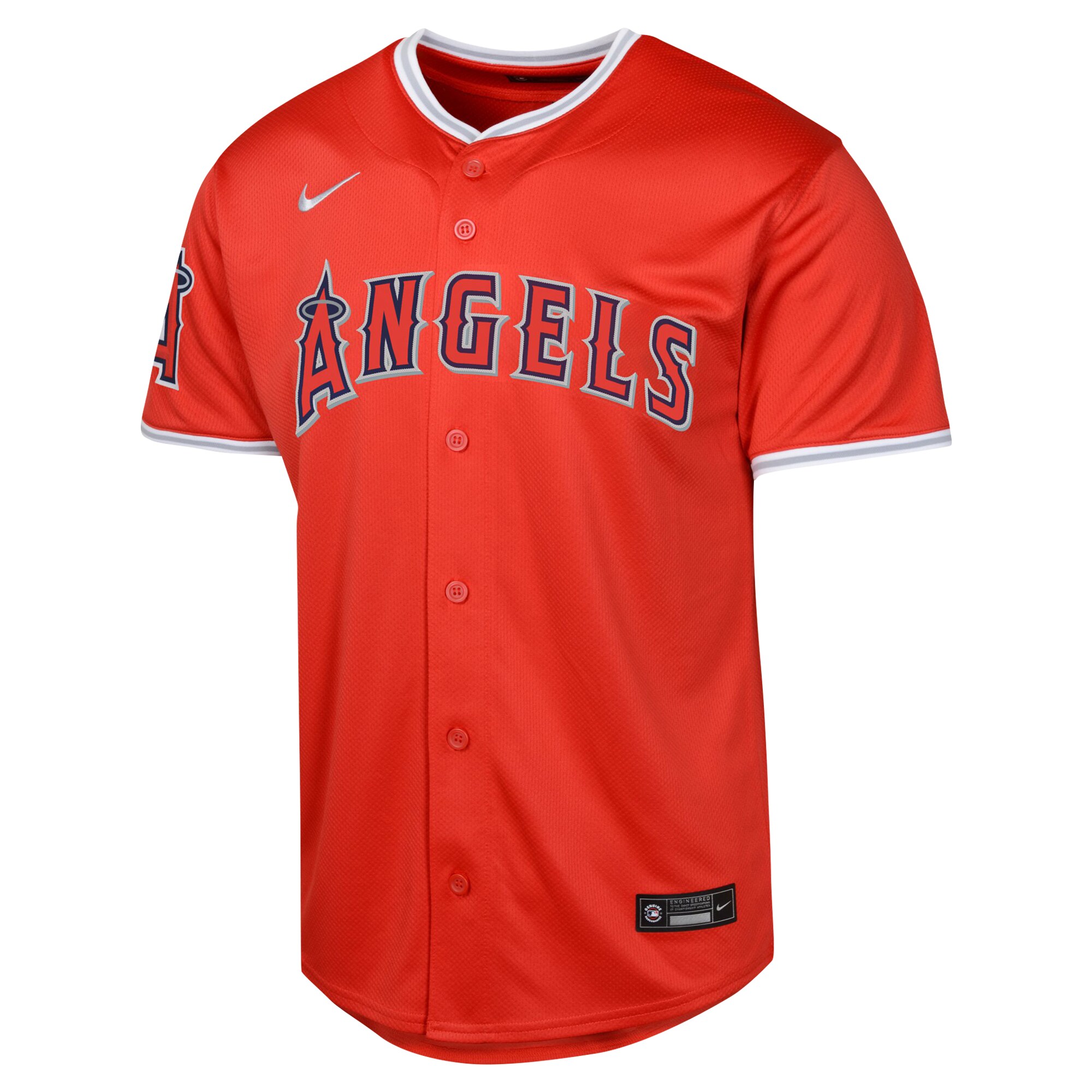 Los Angeles Angels Youth Alternate Limited Jersey - Red cheap jerseys for sale - CheapJerseys.Shop