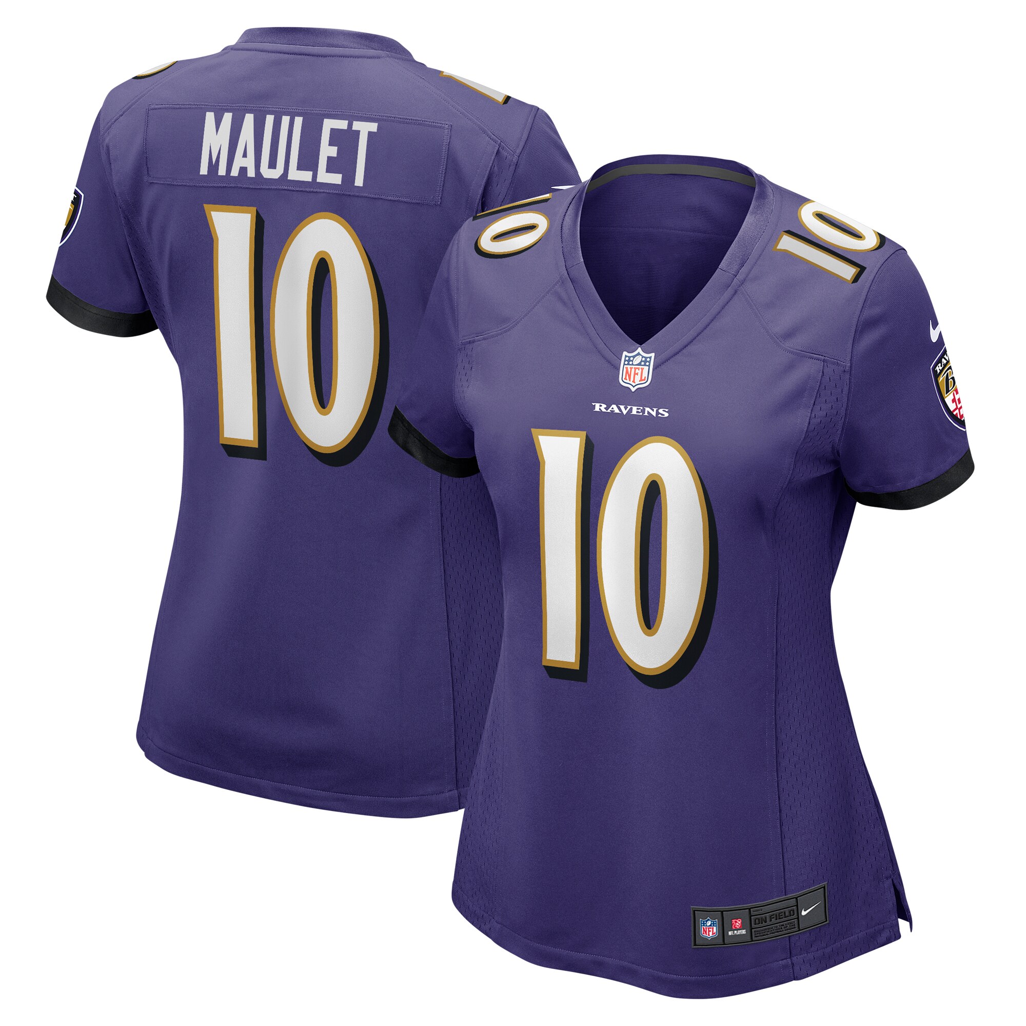 Arthur Maulet Baltimore Ravens Women's Game Jersey - Purple cheap jerseys for sale - CheapJerseys.Shop