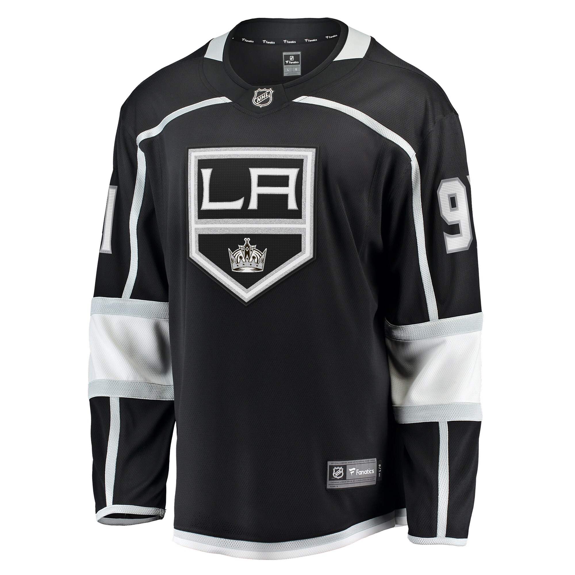 Carl Grundstrom Los Angeles Kings Fanatics Home Breakaway Player Jersey - Black cheap jerseys for sale - CheapJerseys.Shop