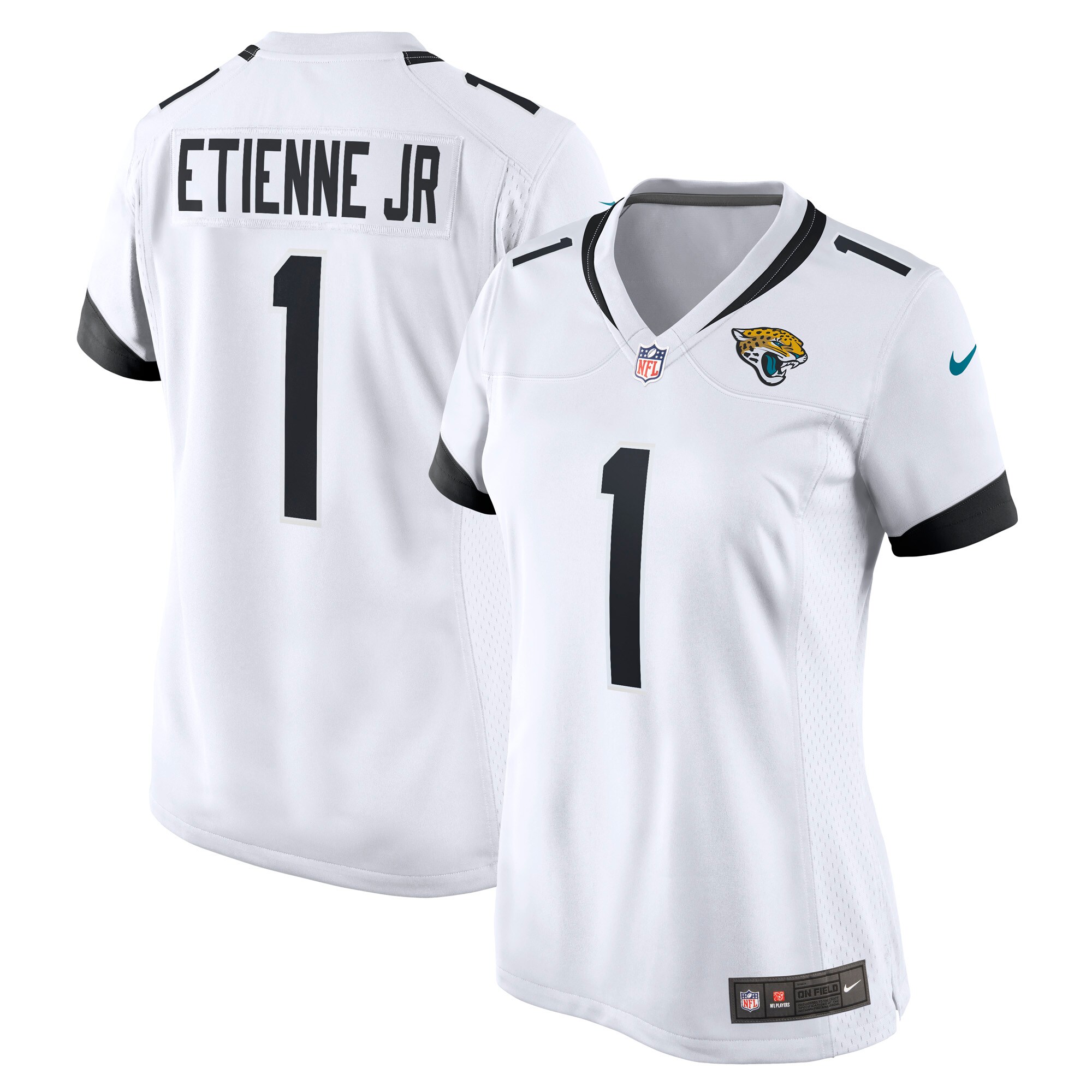 Travis Etienne Jr. Jacksonville Jaguars Women's Game Player Jersey - White cheap jerseys for sale - CheapJerseys.Shop