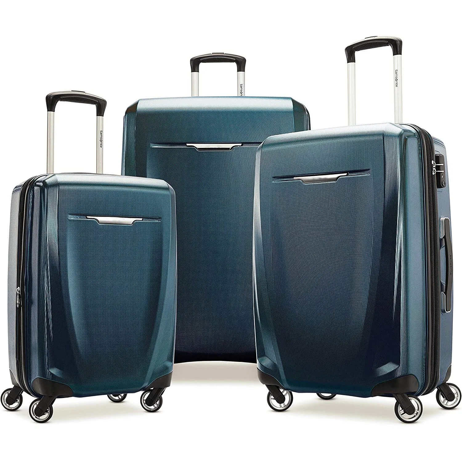 Hardside Luggage with Spinners, 3-Piece Set