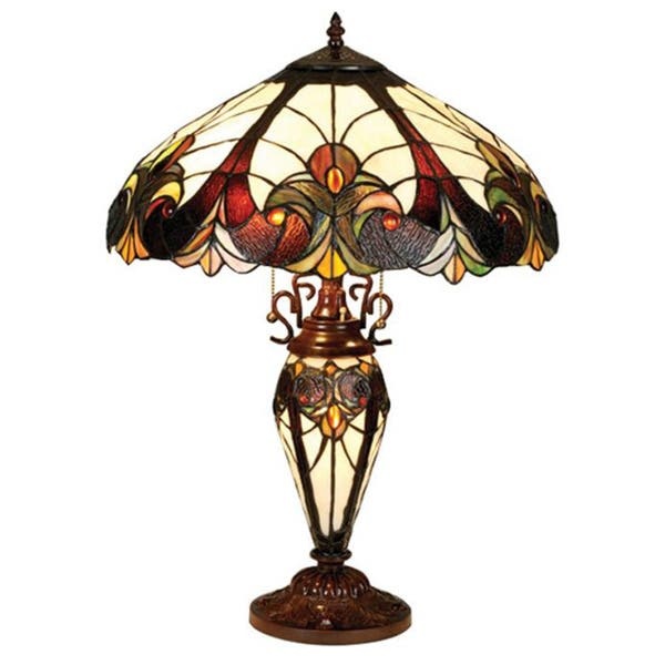Antique Style Victorian 2+1-light Table Lamp