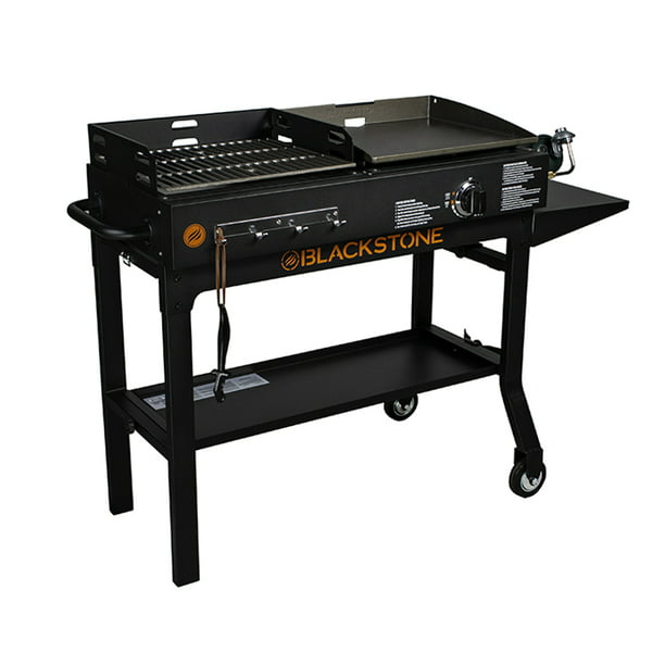 Blackstone Duo 17 Griddle and Charcoal Grill Combo