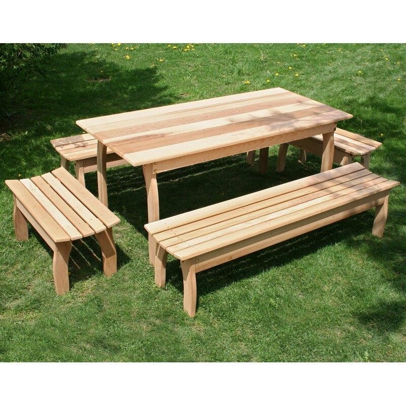 Tifton Rectangular 6 - Person Dining Set