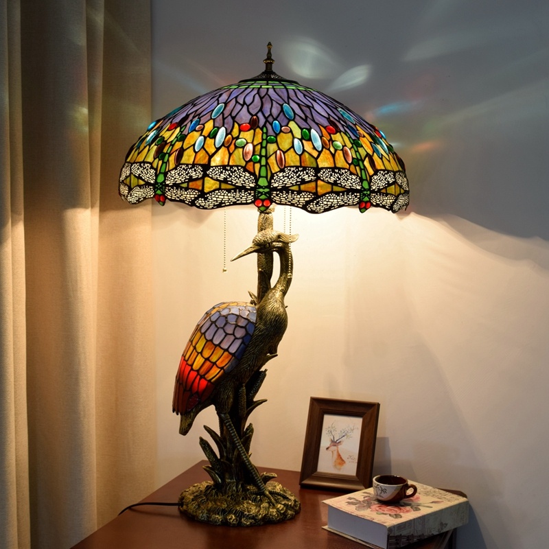 Crane Decorative Table Lamp