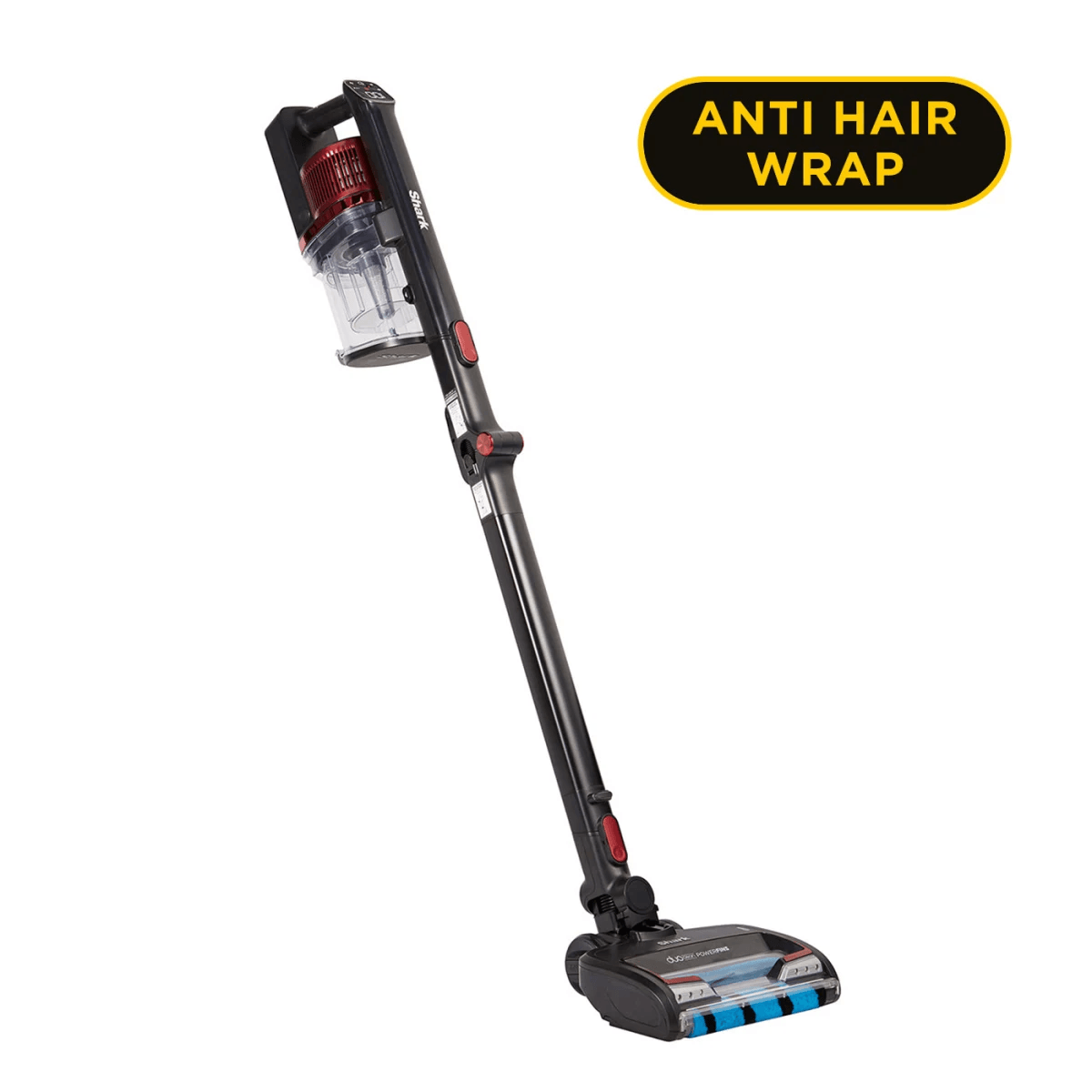 Shark Anti Hair Wrap Cordless Pet Vacuum - Black & Red | IZ300UKT